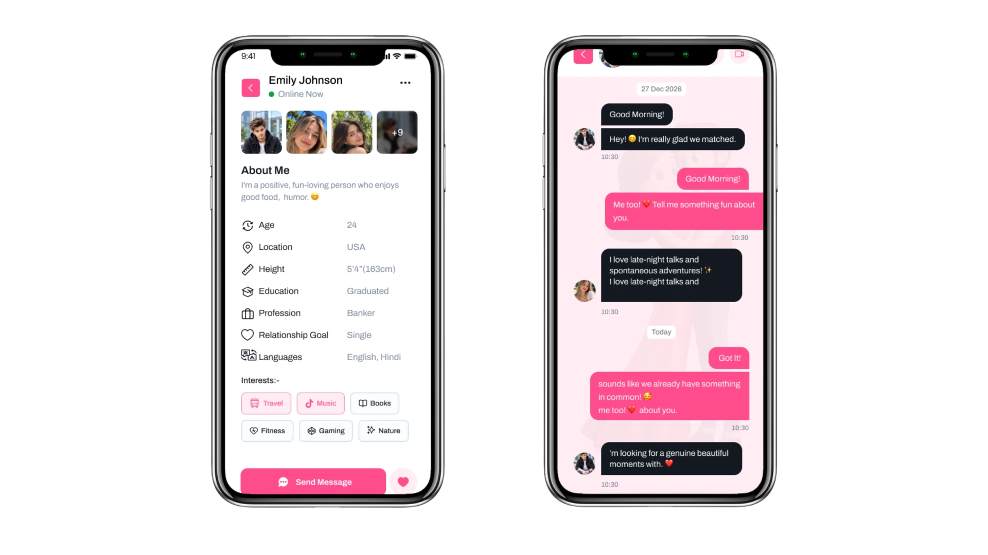 Loviya - Modern Dating & Matchmaking App UI Kit (Screenshot 9 of 17)