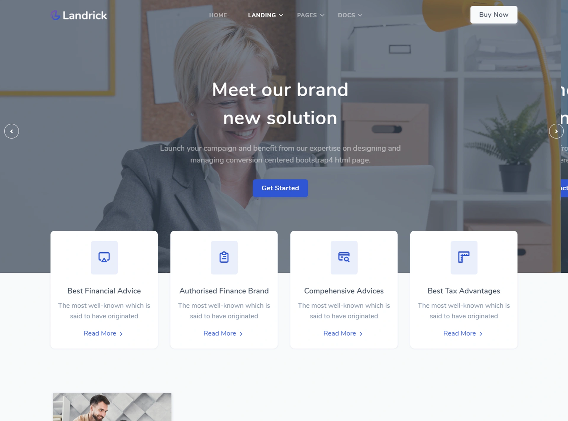 Landrick - Next.js App, Saas & Software Landing & Admin Dashboard Template (Screenshot 14 of 83)
