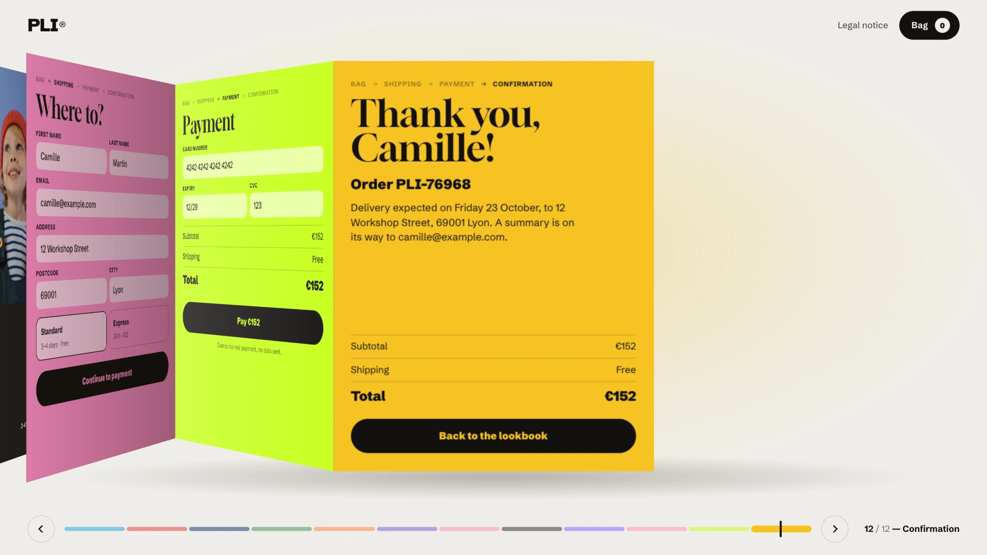 Leporello - Fold-Out Bootstrap E-commerce Template for Small Shops (Screenshot 9 of 18)
