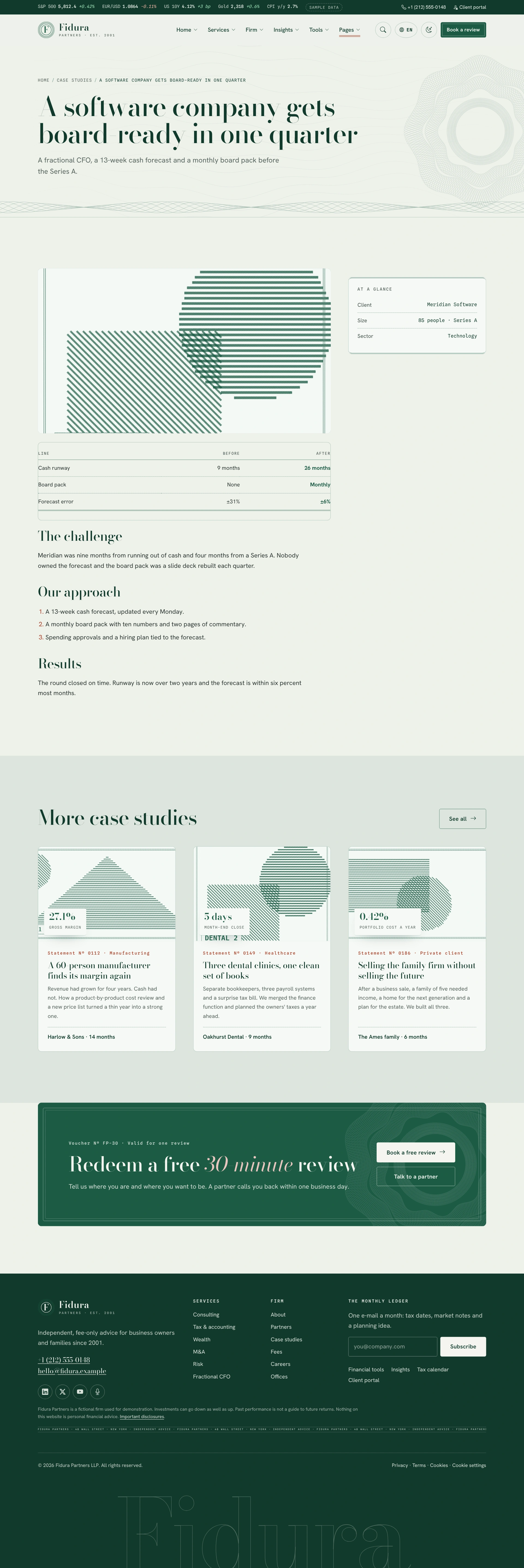 Fidura - Consulting & Finance WordPress Theme (Screenshot 14 of 18)