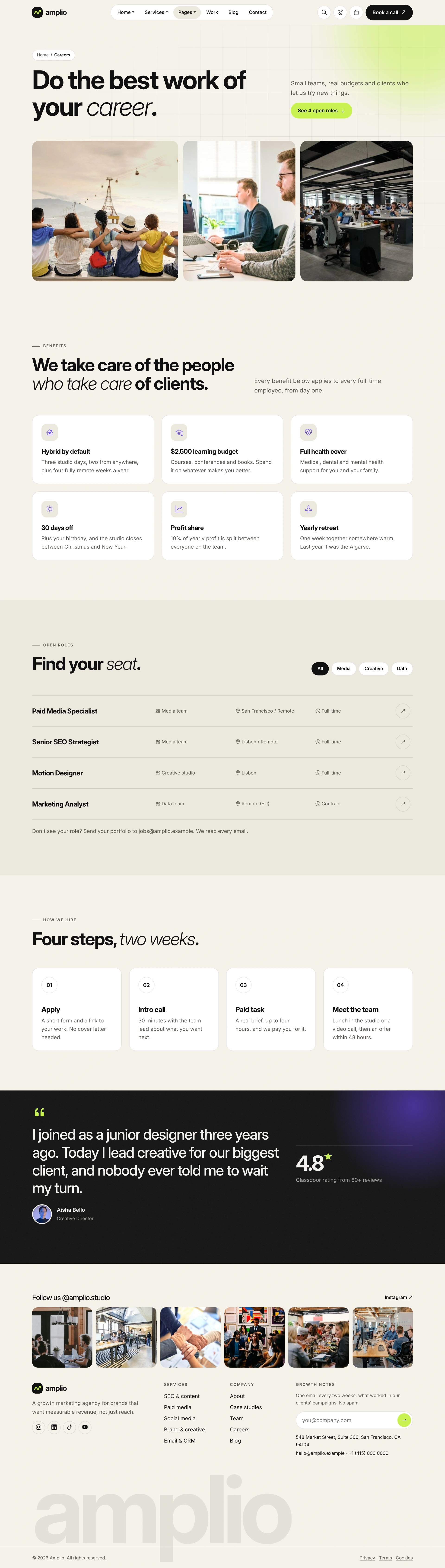 Amplio - Digital Marketing Agency WordPress Theme (Screenshot 47 of 66)