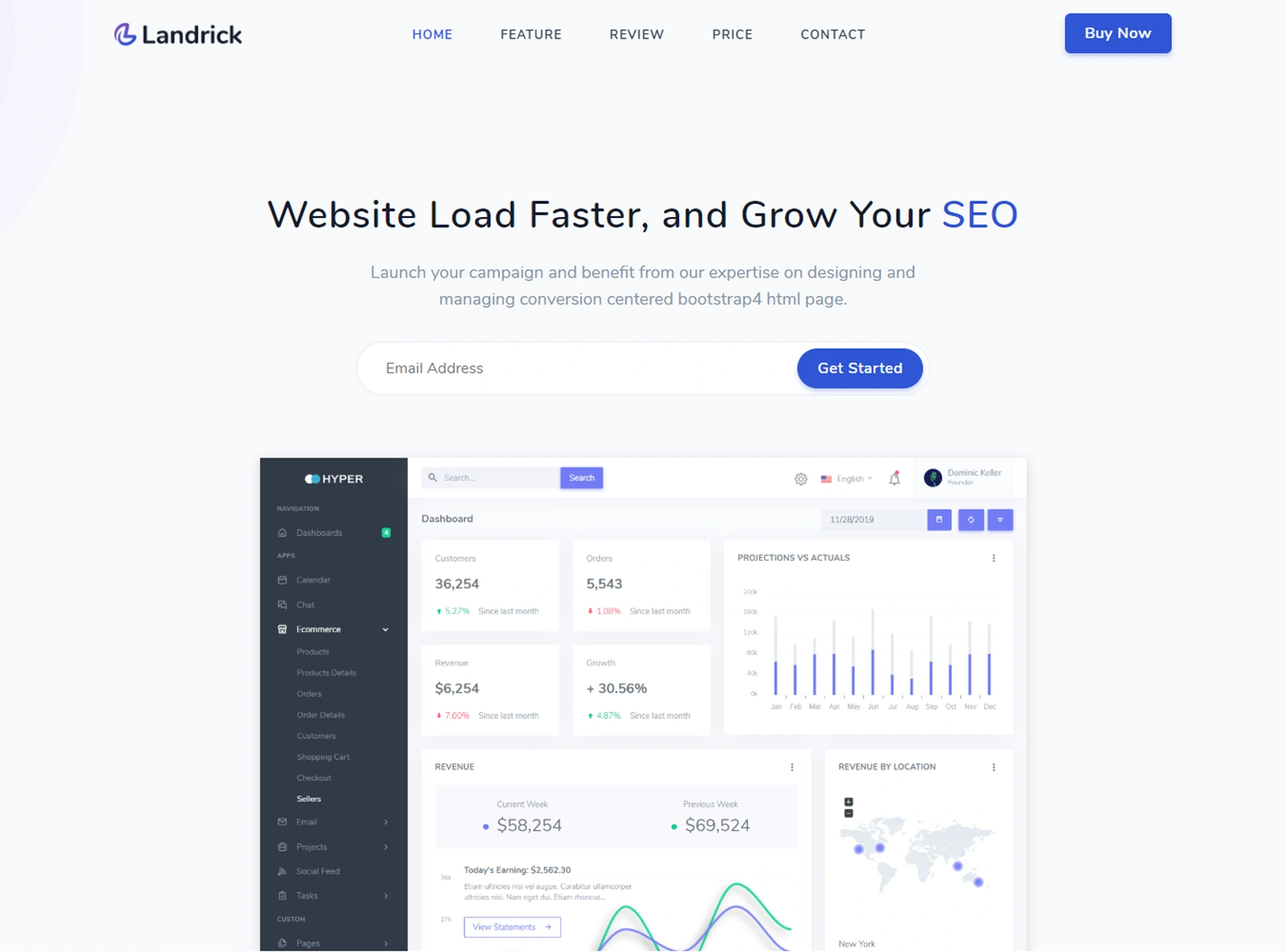 Landrick - Next.js App, Saas & Software Landing & Admin Dashboard Template (Screenshot 60 of 83)