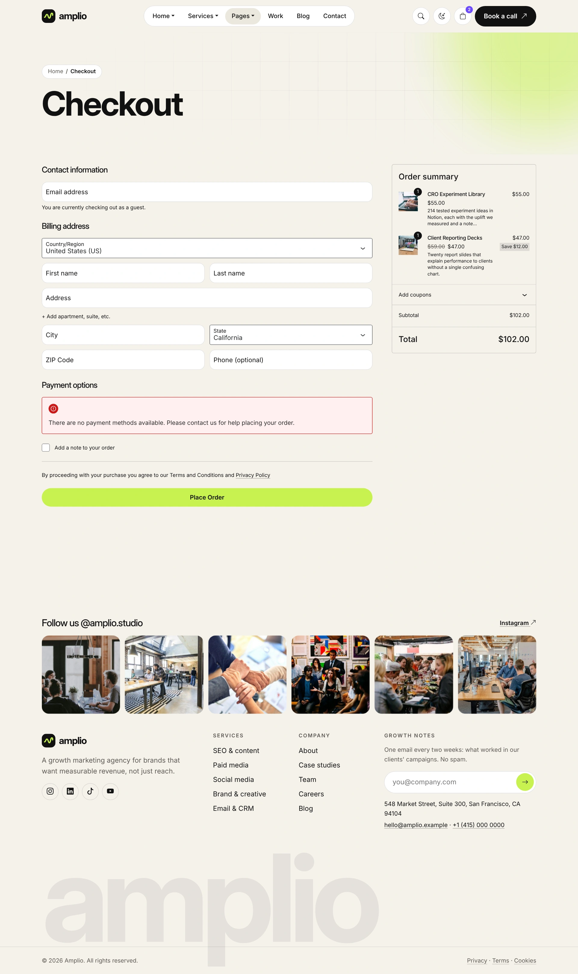 Amplio - Digital Marketing Agency WordPress Theme (Screenshot 54 of 66)