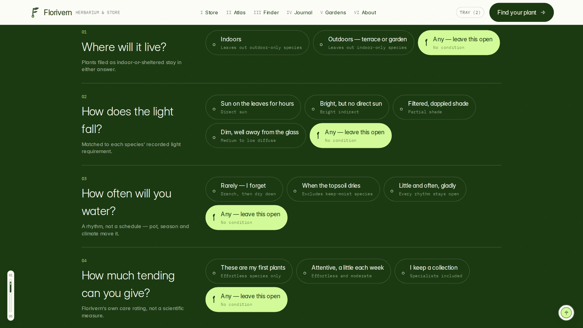 Florivern - Botanical Storefront, Plant Shop & Herbarium Framer Template (Screenshot 13 of 20)