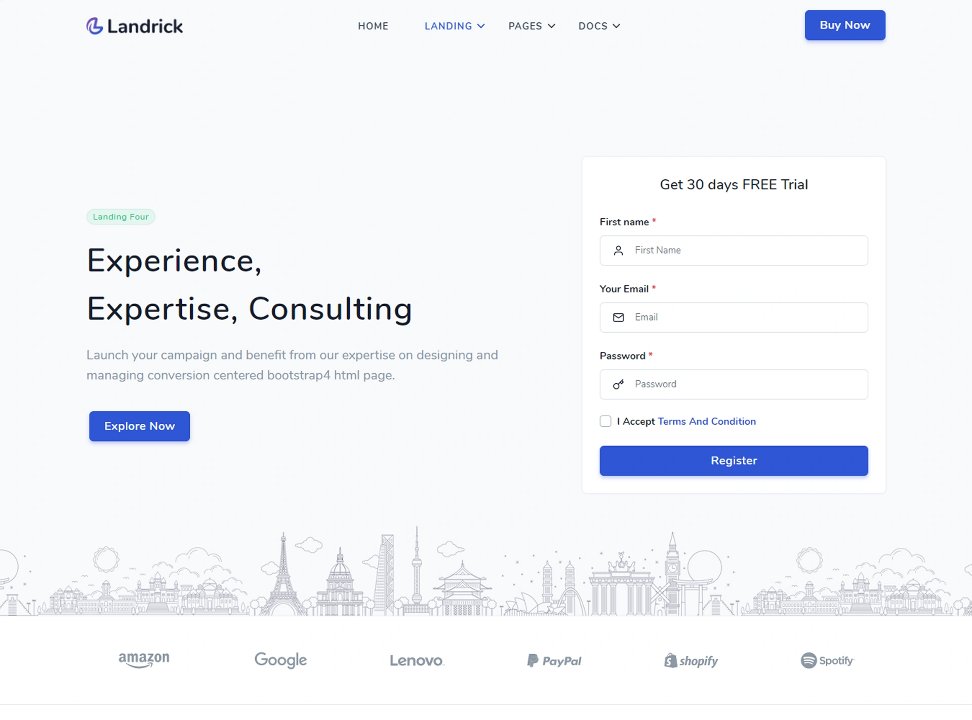 Landrick - Next.js App, Saas & Software Landing & Admin Dashboard Template (Screenshot 51 of 83)
