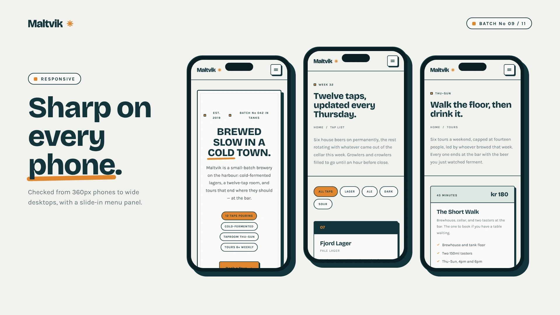Maltvik - Craft Beer & Brewery HTML Template (Screenshot 8 of 10)