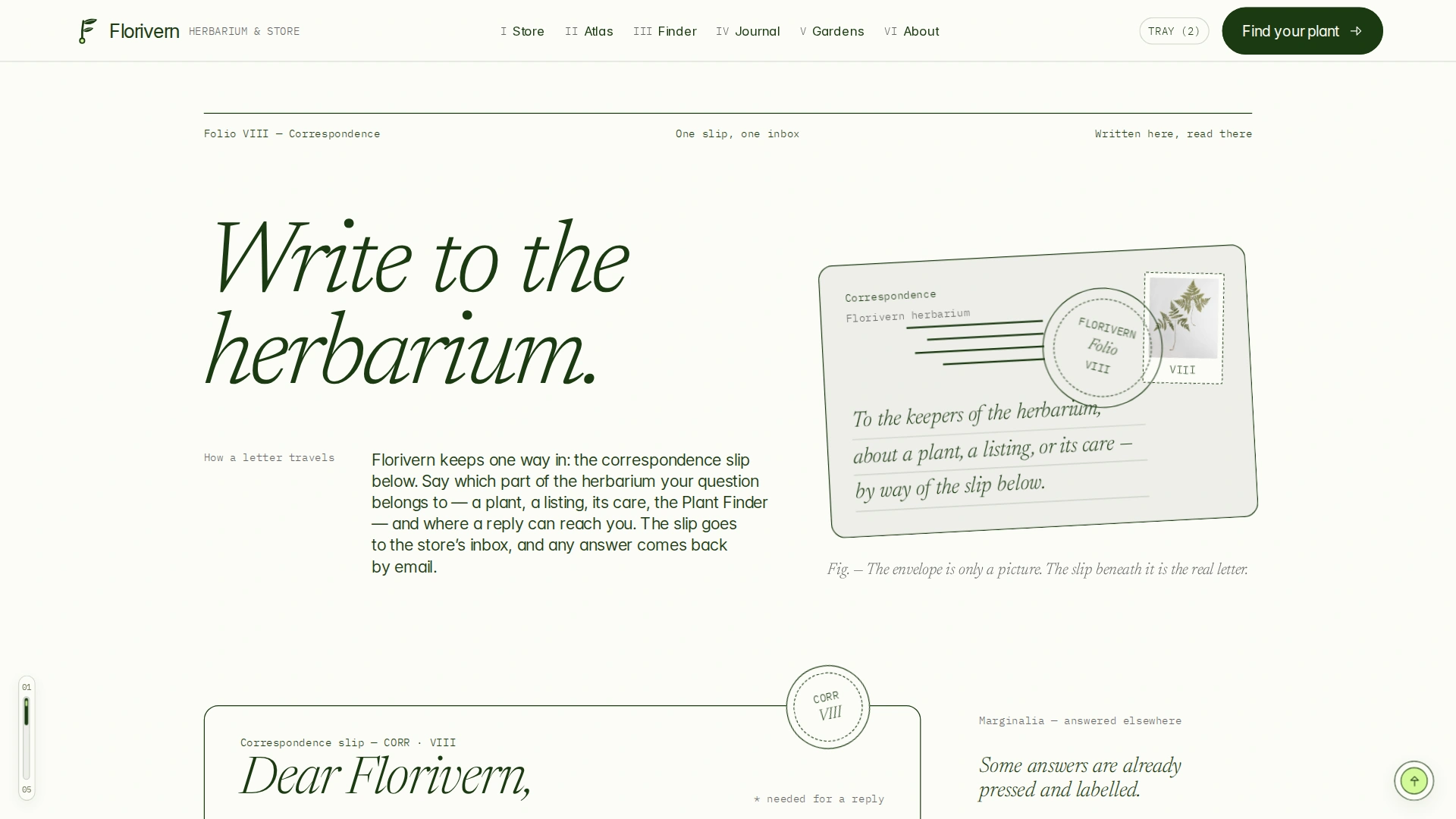 Florivern - Botanical Storefront, Plant Shop & Herbarium Framer Template (Screenshot 20 of 20)