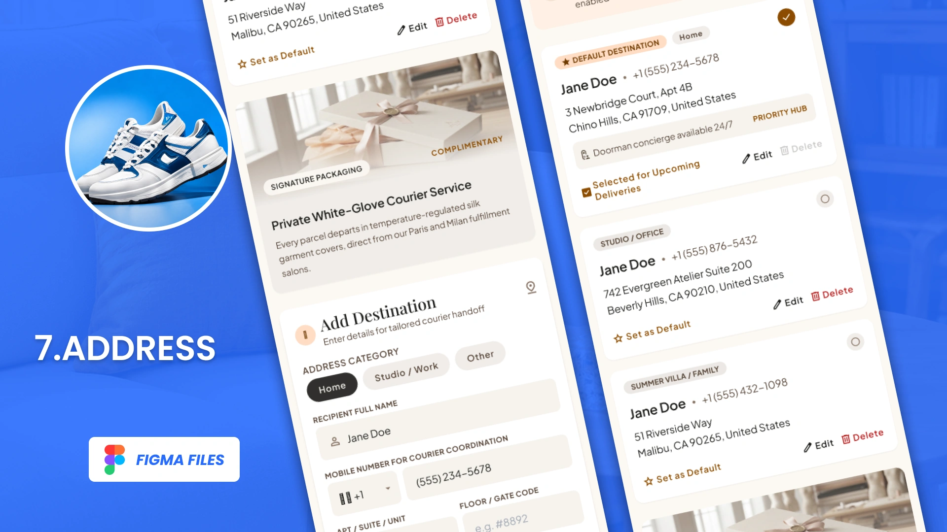 AURA - Fashion E-Commerce Figma Template (Screenshot 7 of 7)