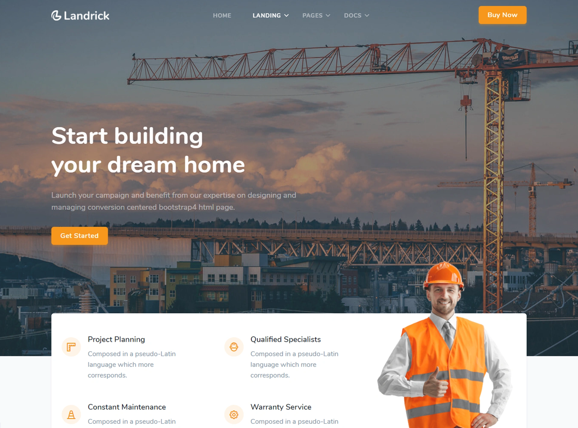 Landrick - Next.js App, Saas & Software Landing & Admin Dashboard Template (Screenshot 12 of 83)