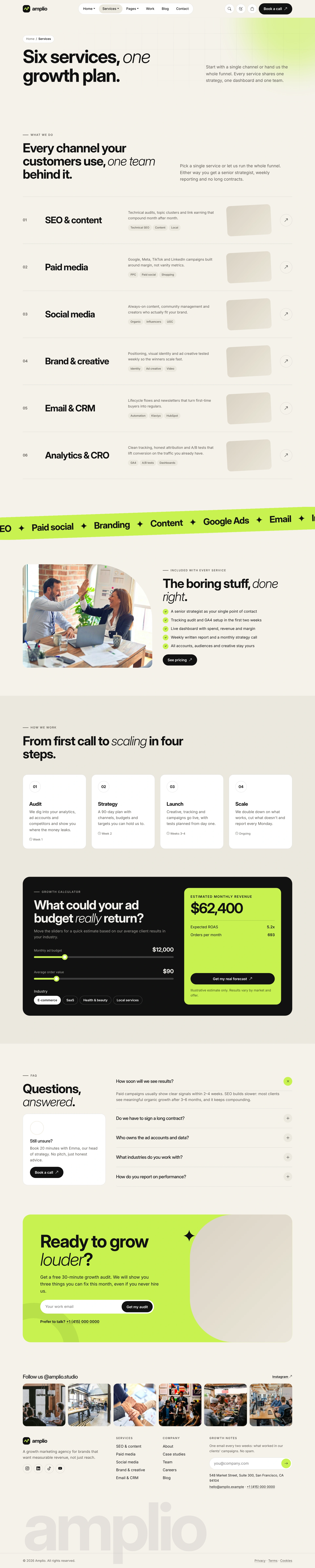 Amplio - Digital Marketing Agency WordPress Theme (Screenshot 40 of 66)