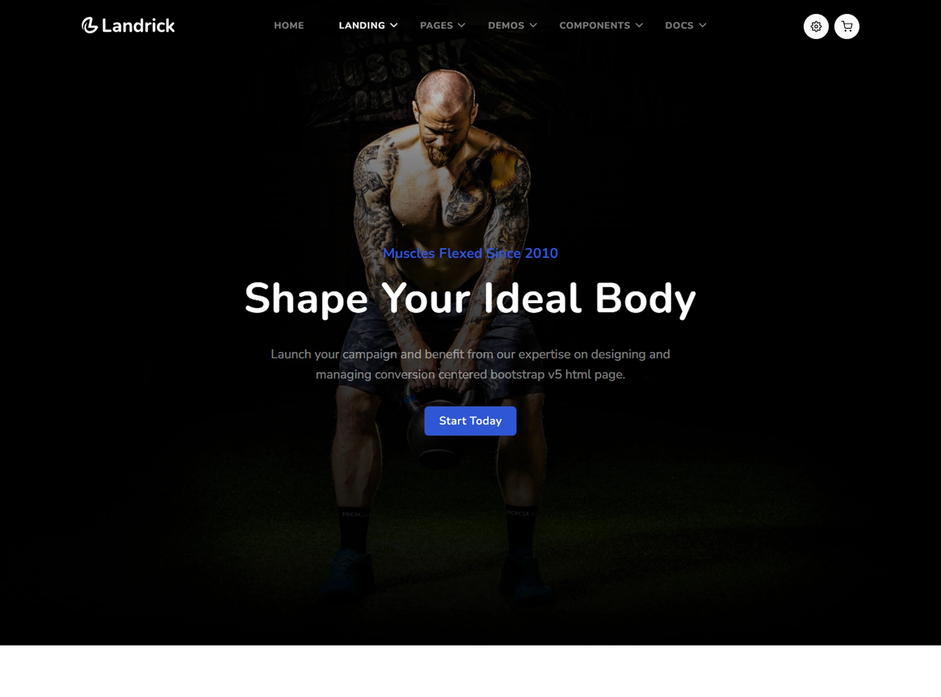 Landrick - Next.js App, Saas & Software Landing & Admin Dashboard Template (Screenshot 35 of 83)