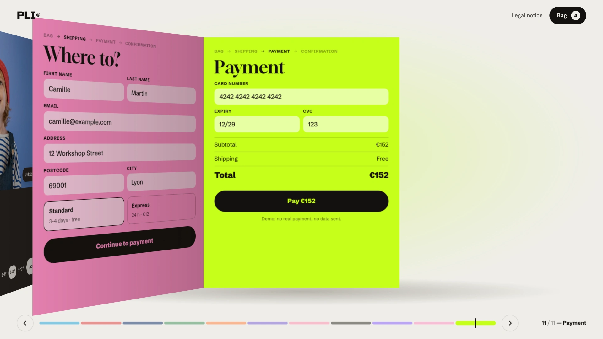 Leporello - Fold-Out Bootstrap E-commerce Template for Small Shops (Screenshot 8 of 18)