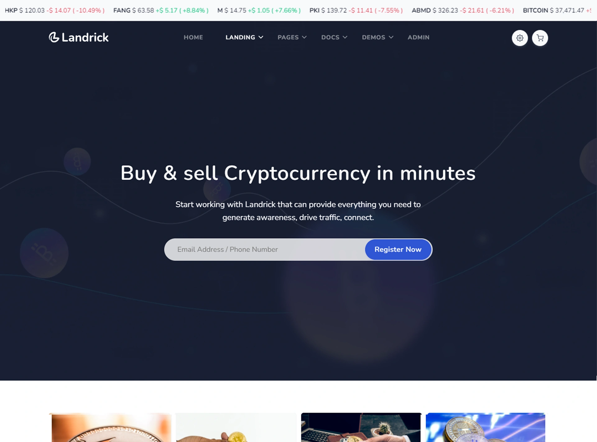 Landrick - Next.js App, Saas & Software Landing & Admin Dashboard Template (Screenshot 18 of 83)
