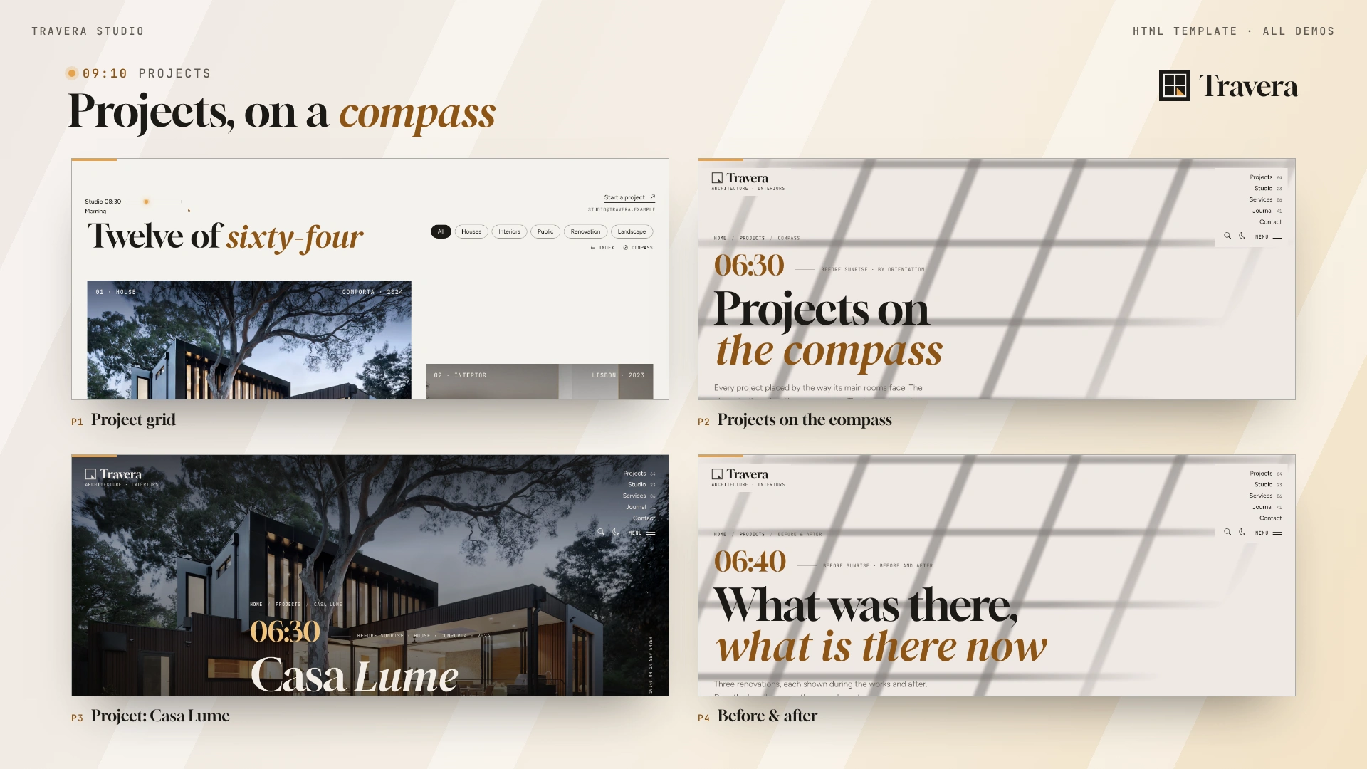 Travera - Architecture & Interior Design HTML Template (Screenshot 4 of 16)