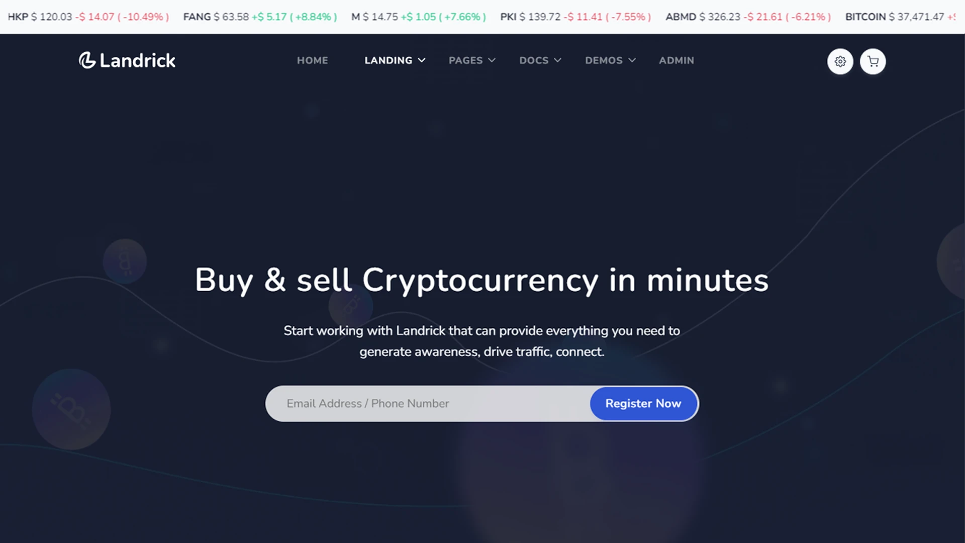 Landrick - App, Saas & Software Landing & Admin Dashboard Bootstrap 5 Template