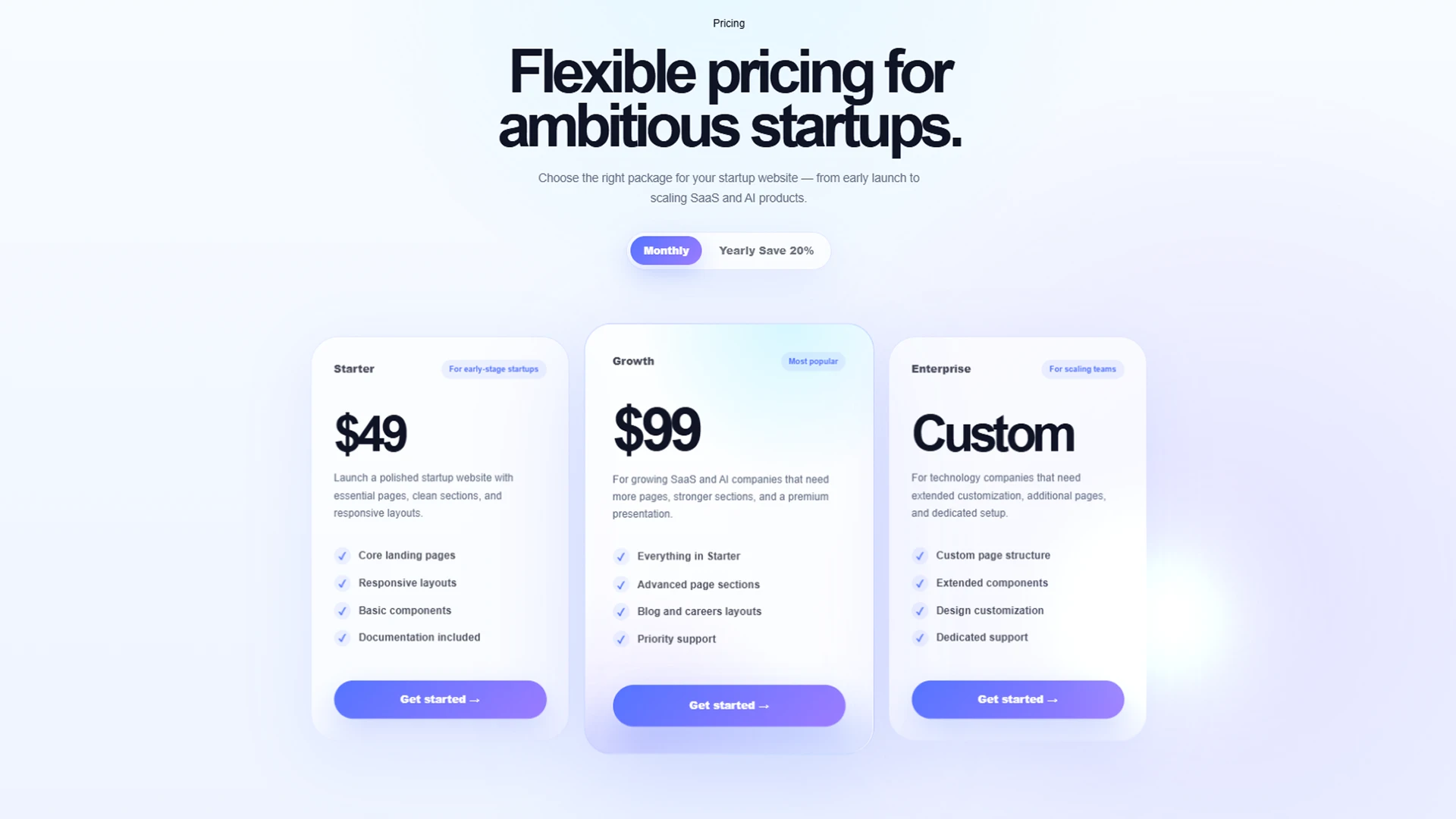 Flowset - Modern SaaS Startup Website Template