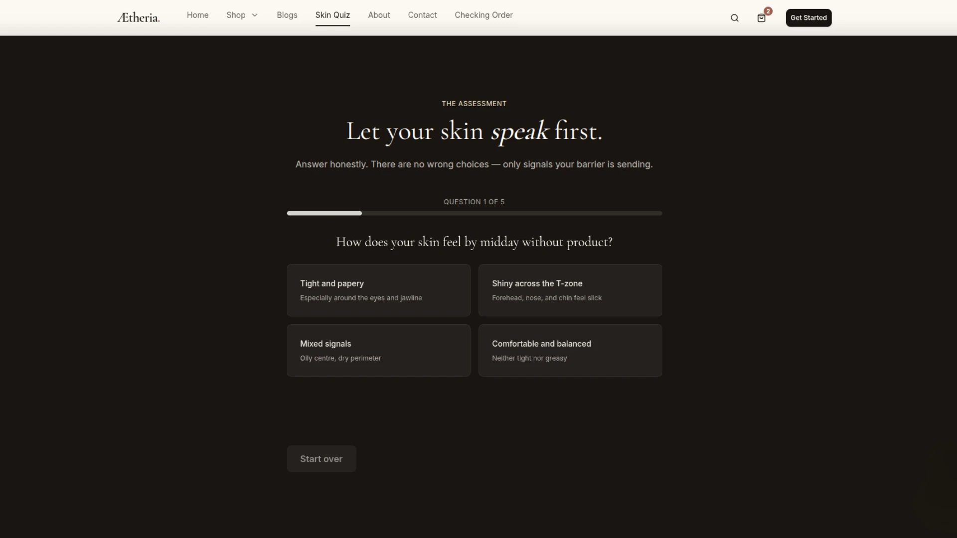 Aetheria Botanicals - Skincare & Beauty Next.js Storefront Template