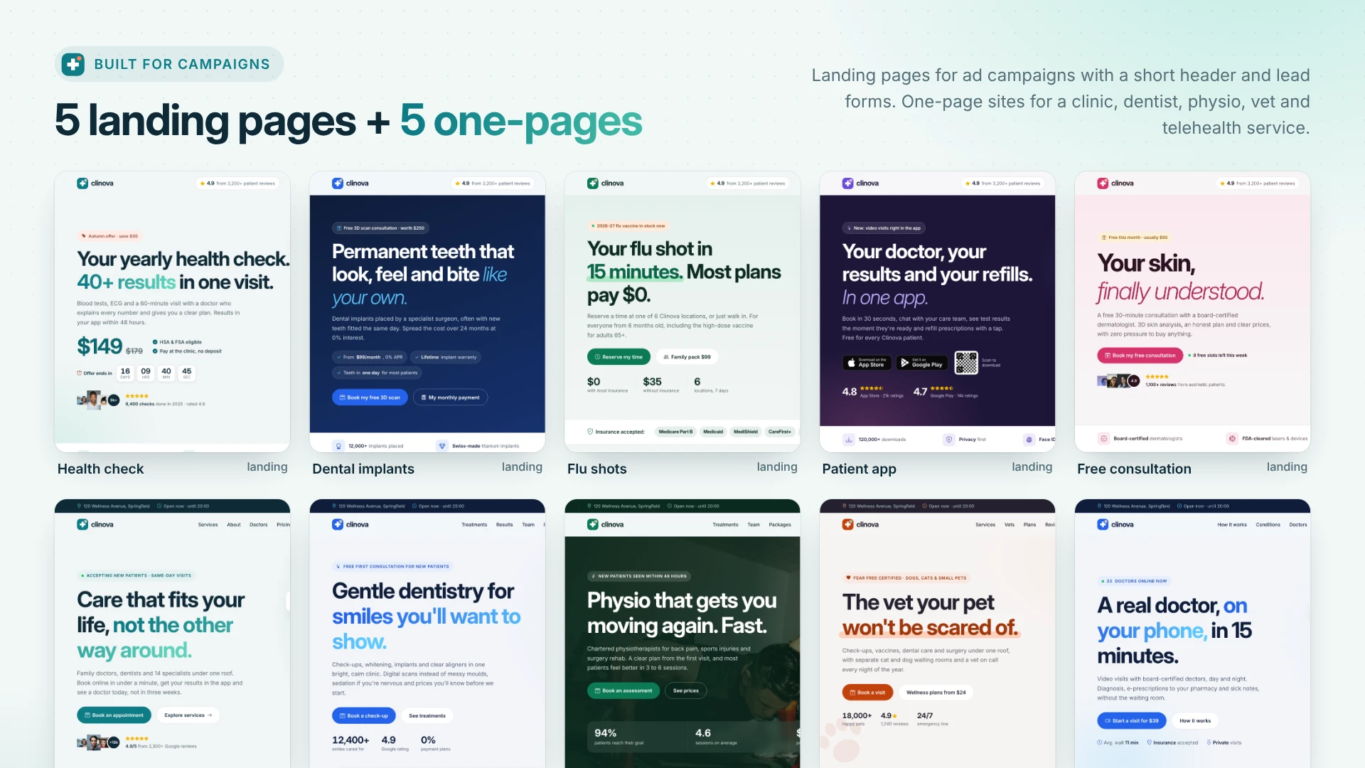 Clinova - Medical Clinic & Healthcare WordPress Theme