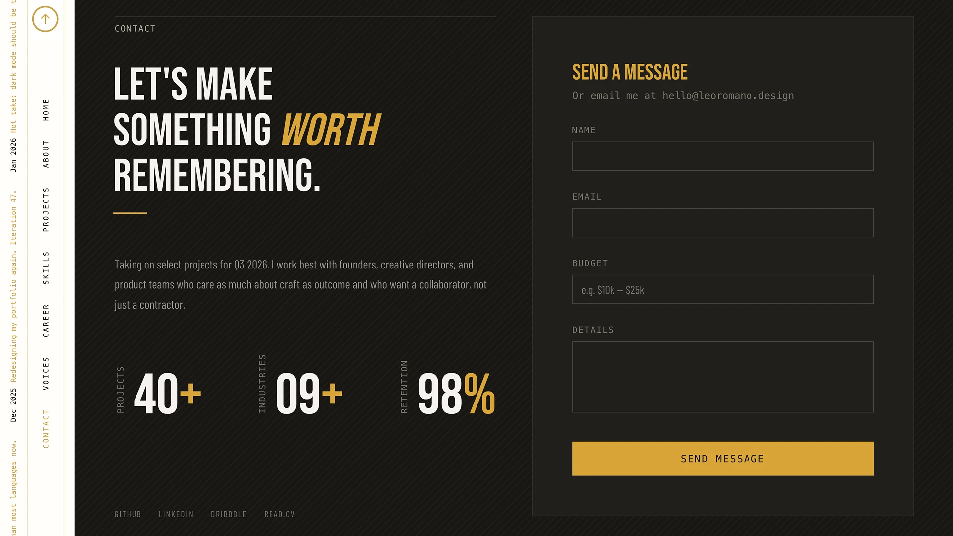 Proxima - Creative Portfolio Template