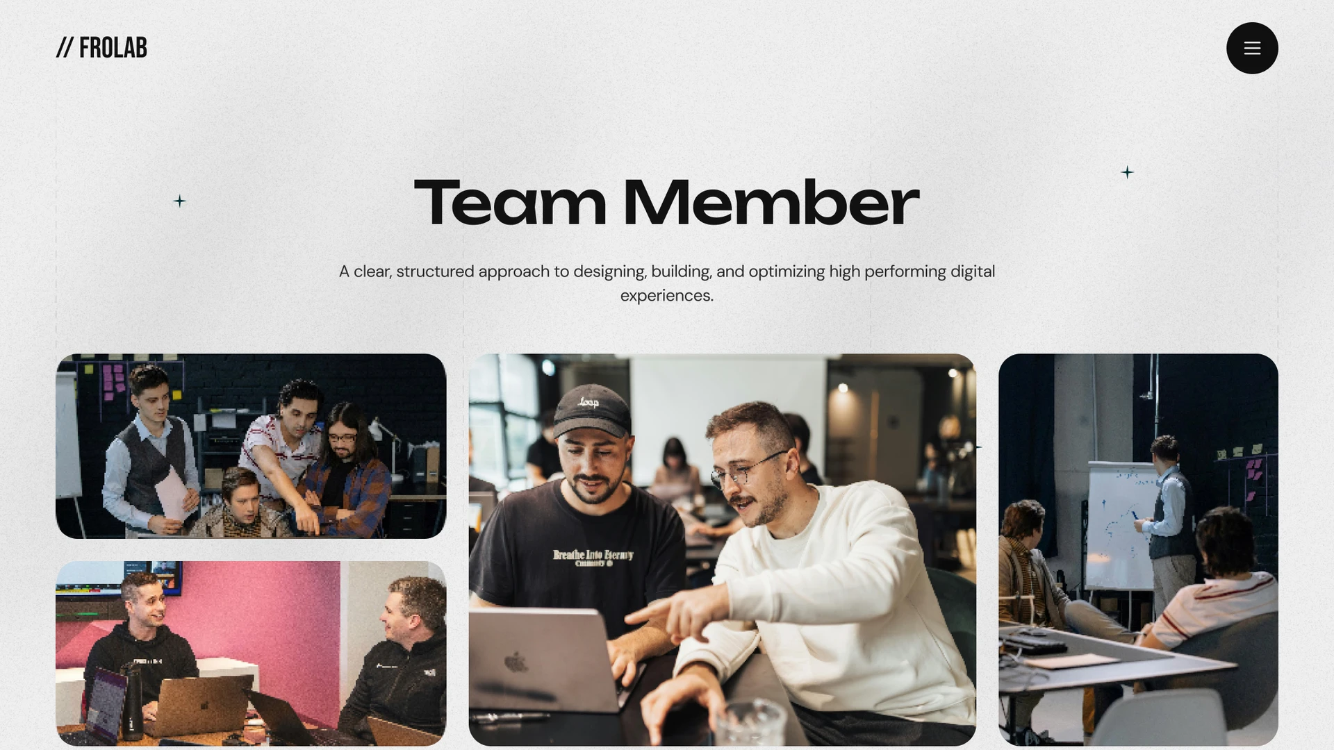 Frolab - Agency & Portfolio Framer Template