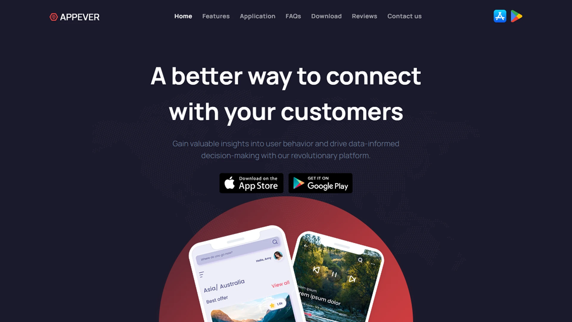 Appever - App Landing HTML Template