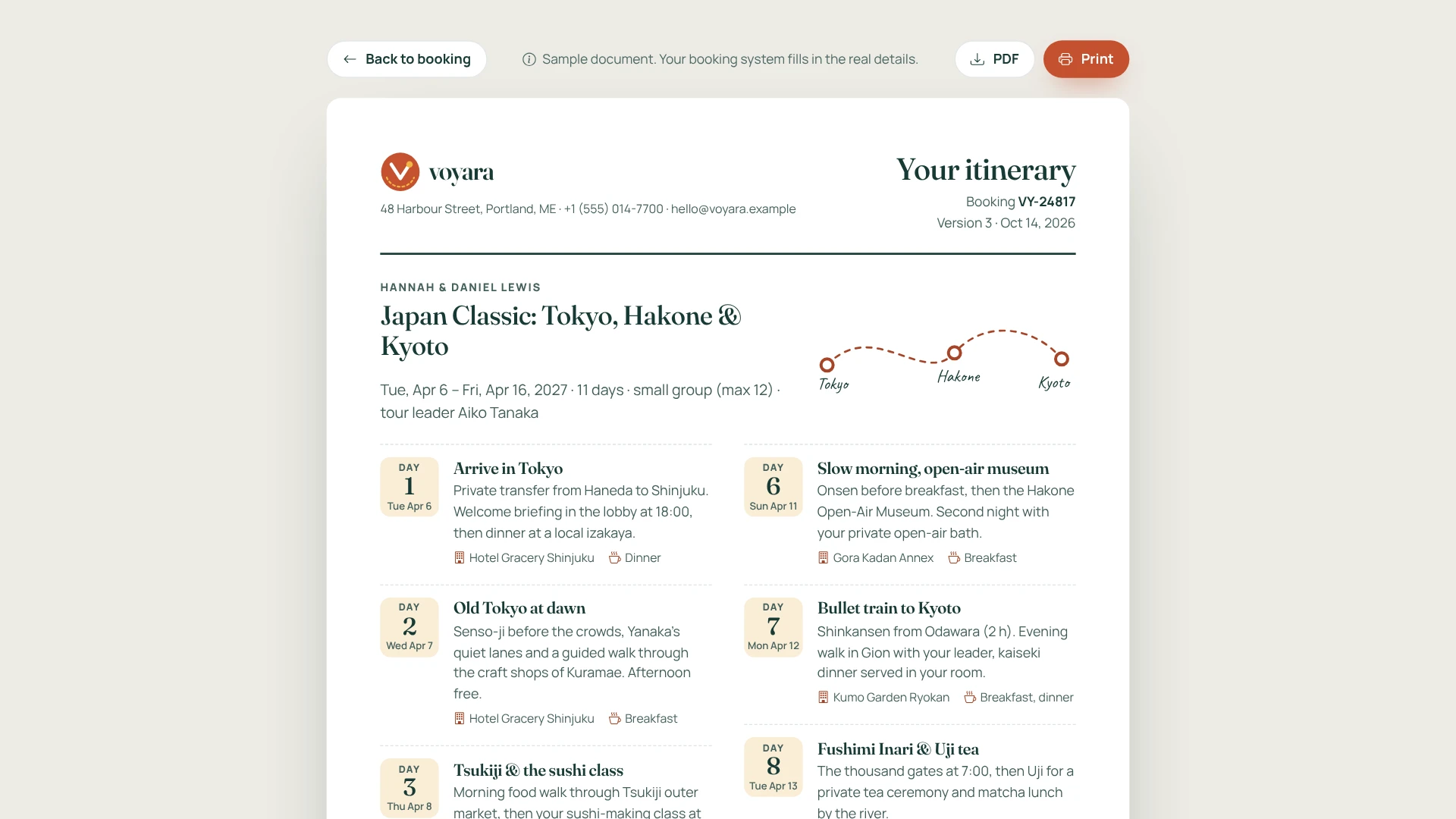 Voyara - Travel Agency & Boutique Hotel HTML Template