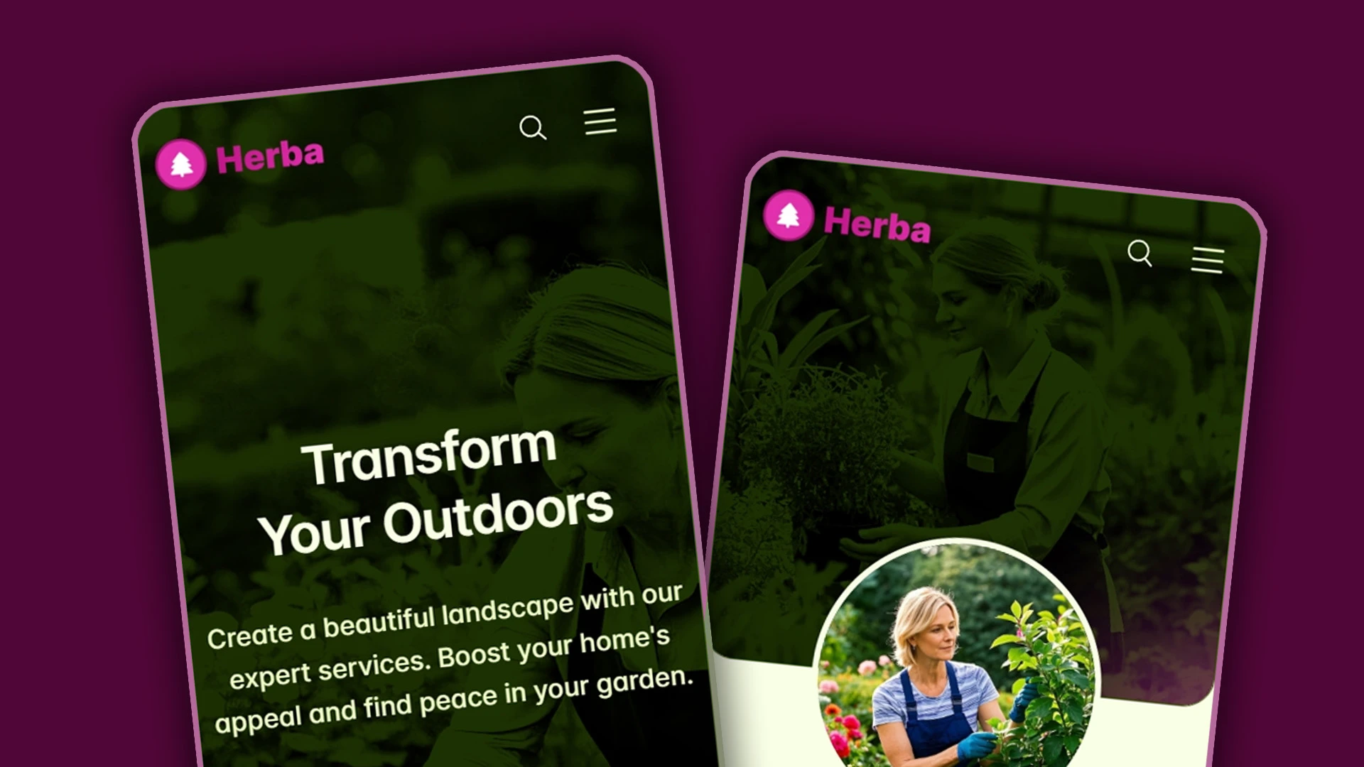 Herba - Innovative Landscaping and Green Spaces HTML Website Template