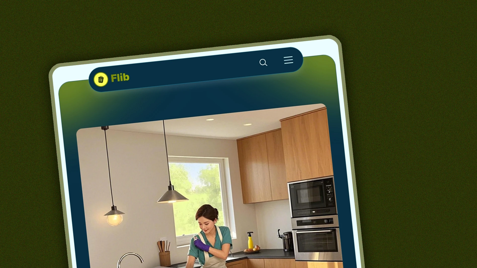 Flib - HTML Website Template For Premium Home Cleaning Services