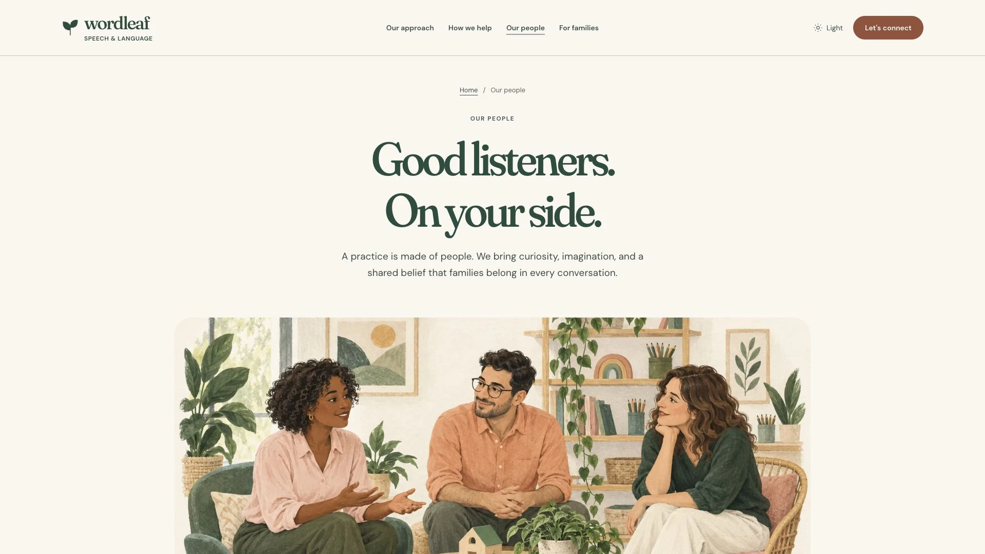Wordleaf - Pediatric Speech Therapy HTML Website Template