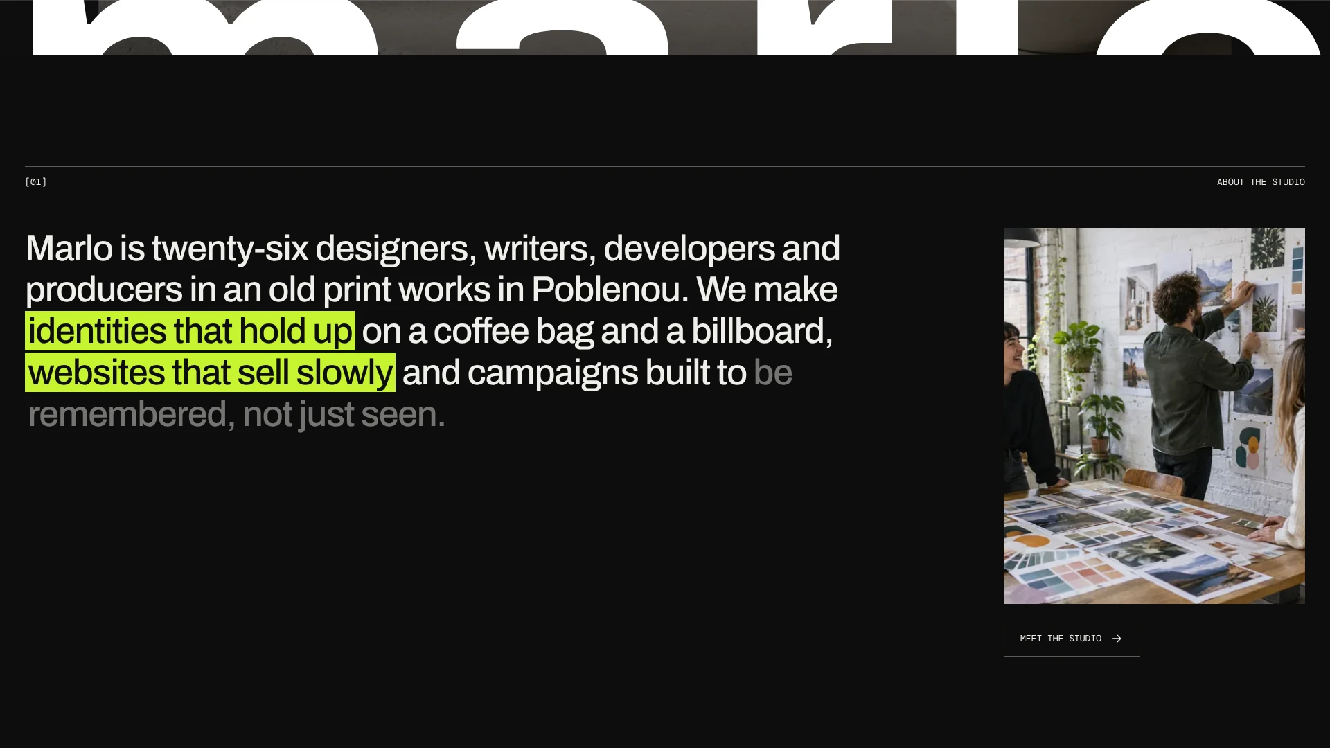 Marlo - Creative Agency & Portfolio HTML Template (Screenshot 2 of 20)