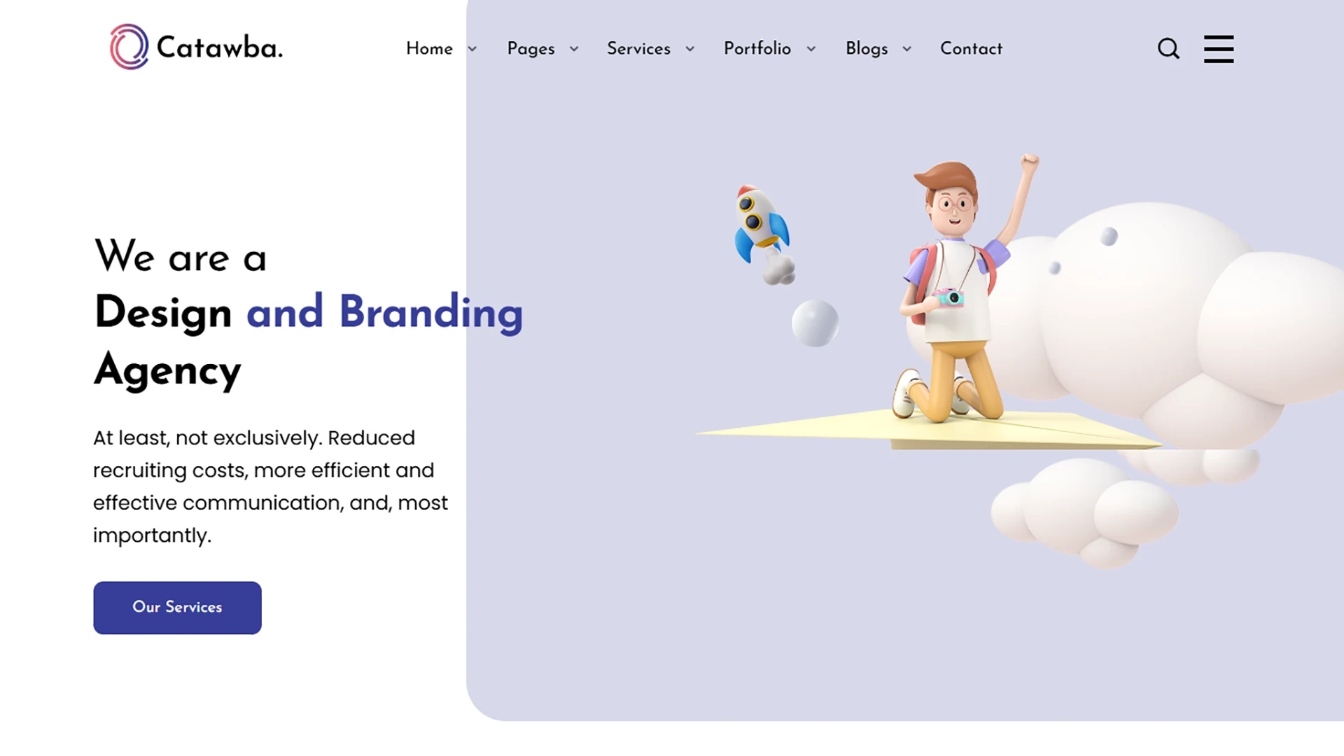Catawba - Creative Agency Multipurpose HTML Template