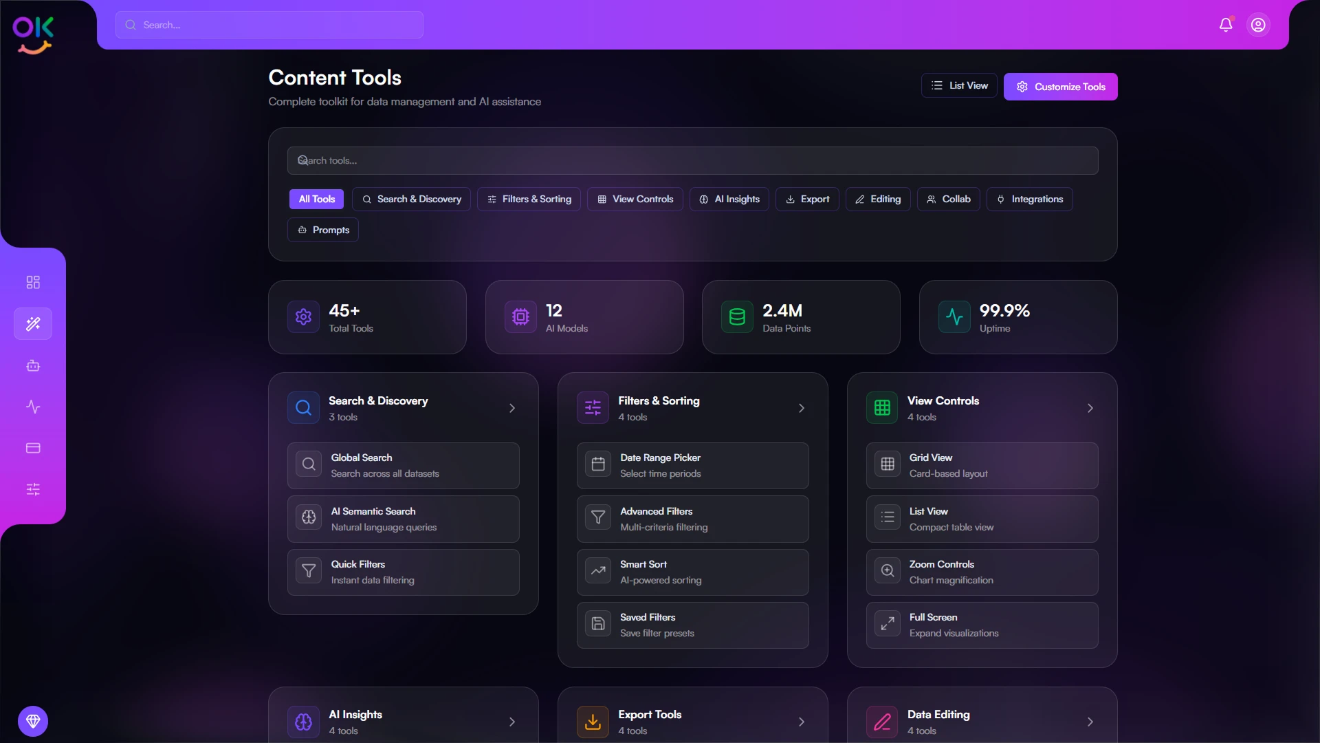 OkyAi - Premium AI Dashboard & AI Chatbot HTML Template