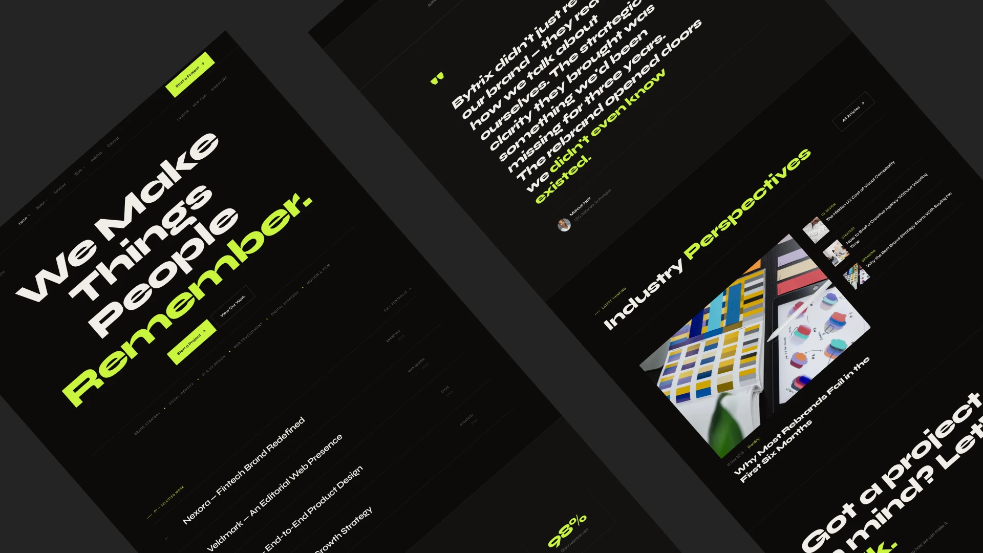 Bytrix - Creative Agency HTML Template