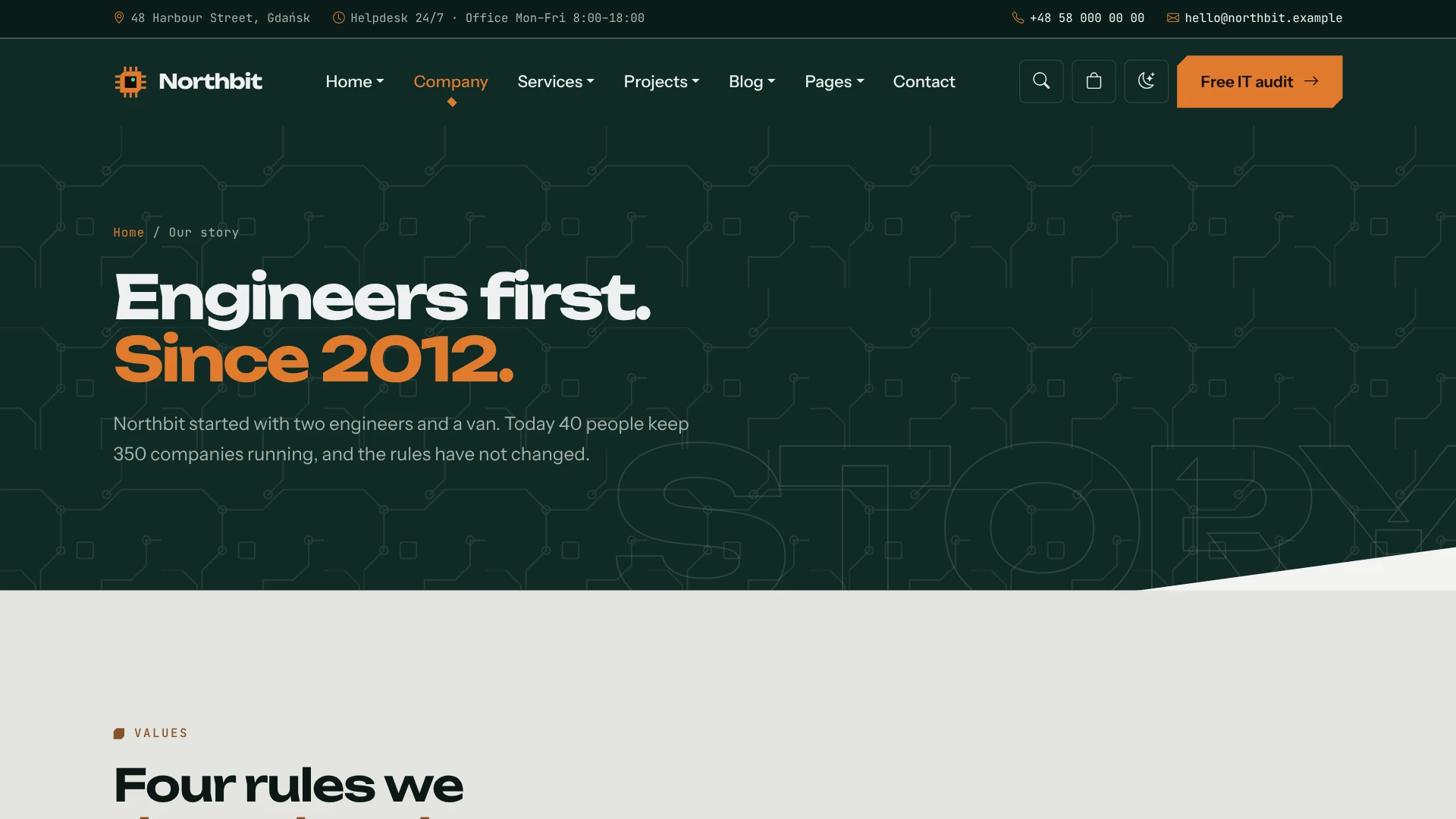 Northbit - IT Services & Solutions WordPress Theme