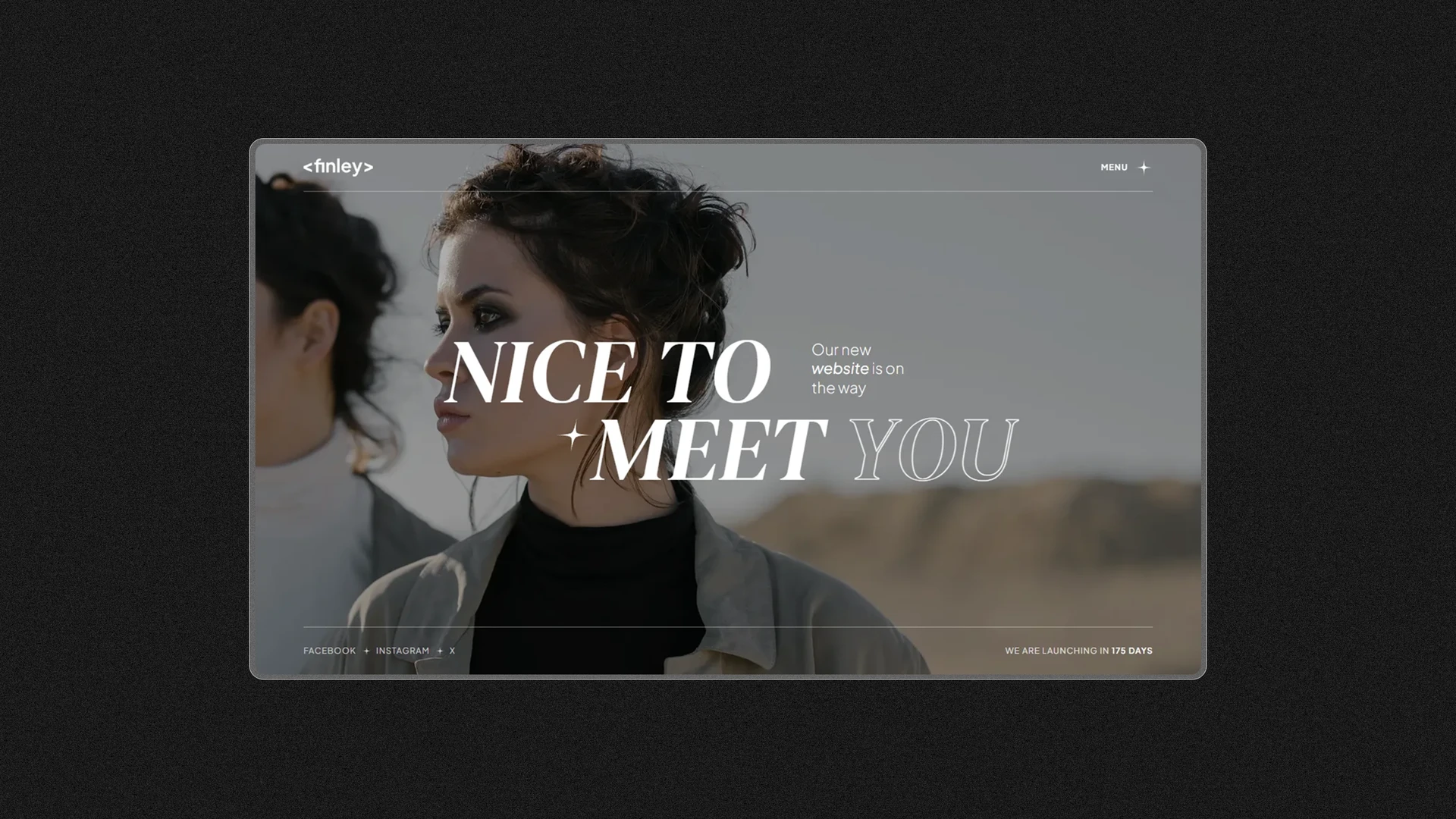 Finley - Coming Soon and Portfolio Template