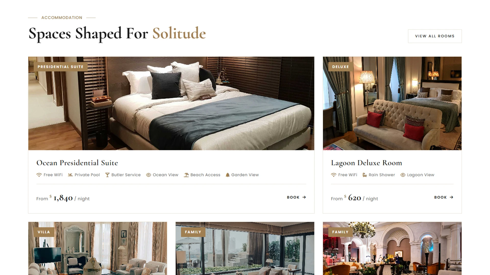 Marinox - Luxury Hotel, Restaurant, Resort & Spa HTML Template