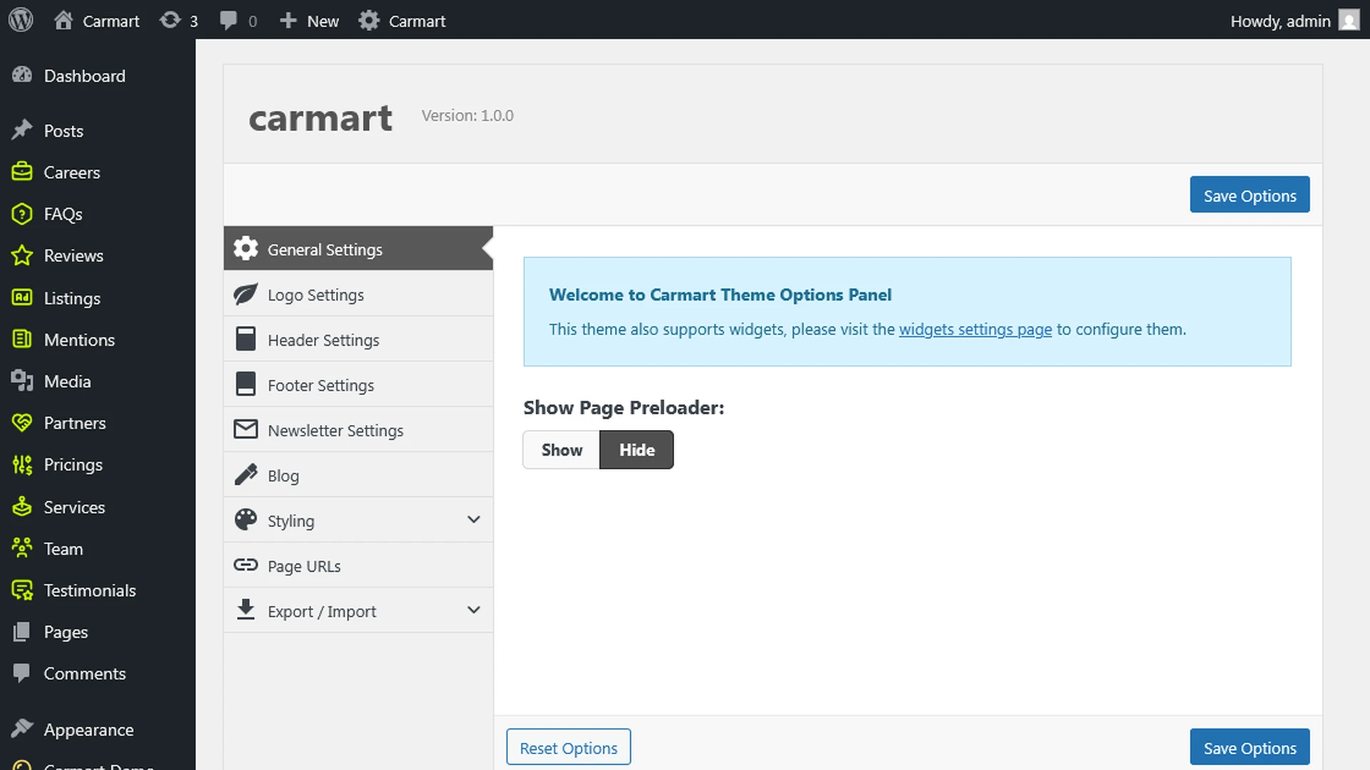 CarMart - Automotive Car Dealership WordPress Theme