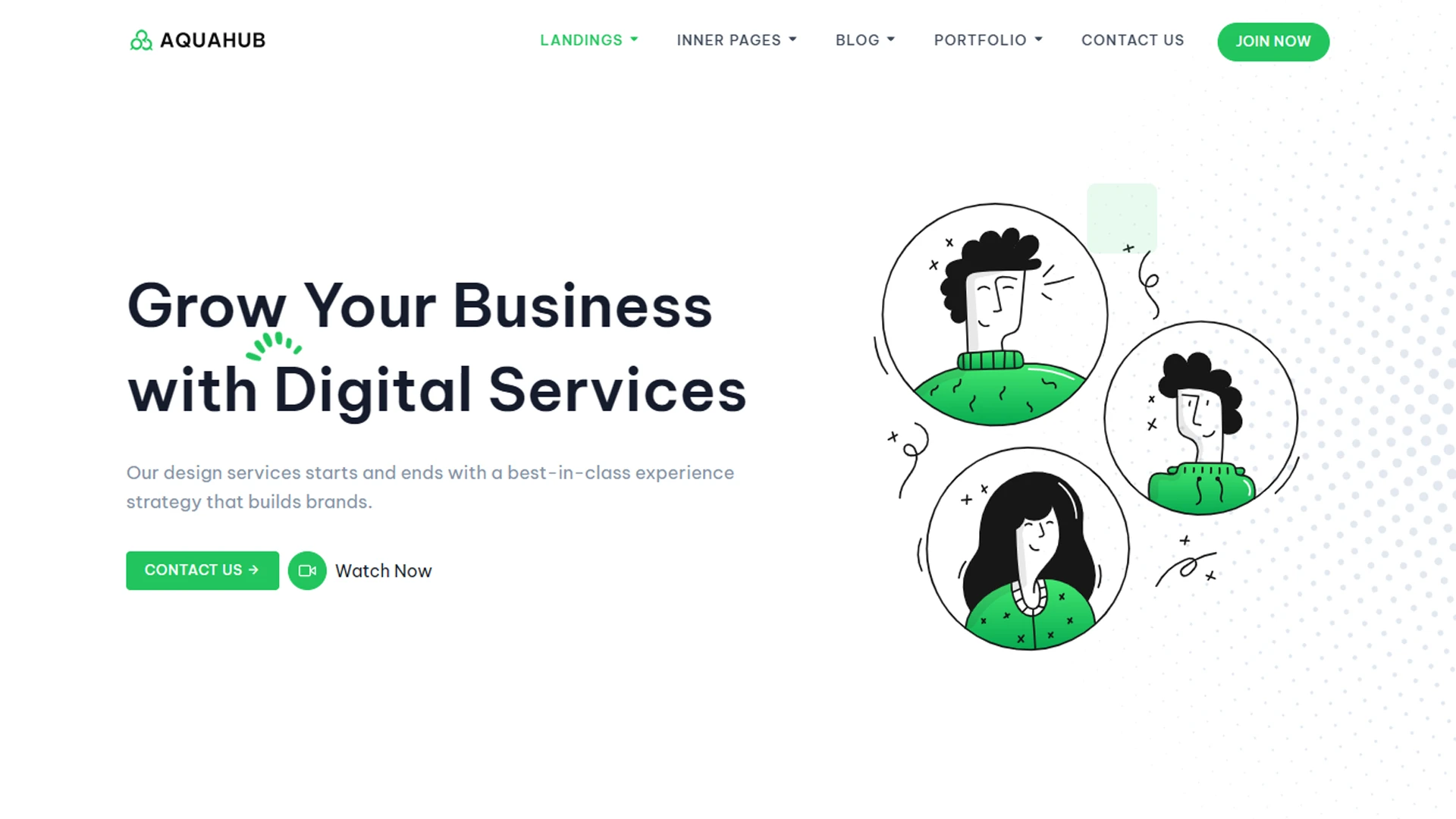 AquaHub - Multipurpose Business and Creative HTML Template