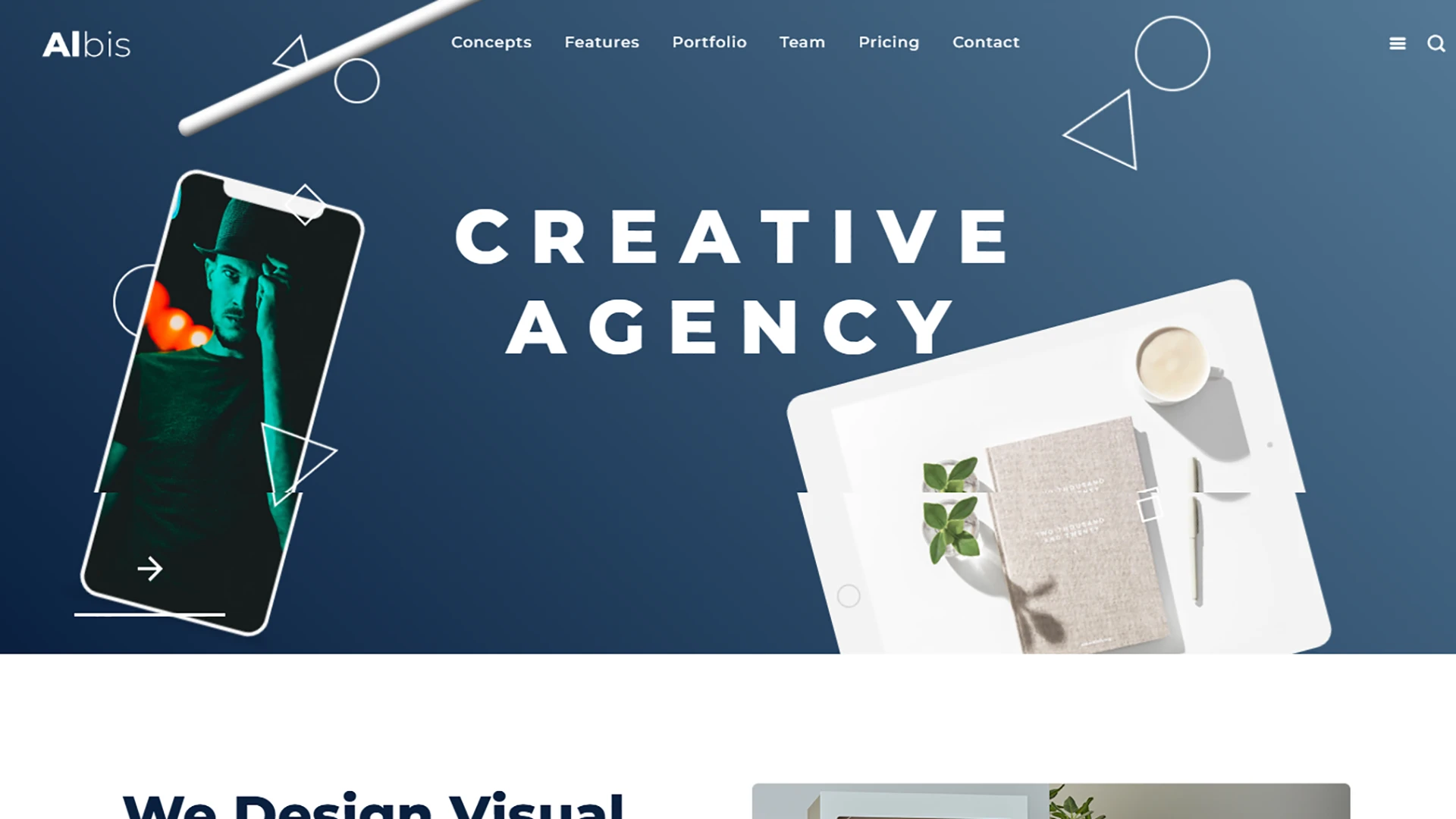 Albis - Digital Agency HTML5 Template