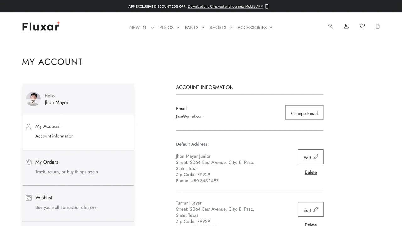 Fluxar - eCommerce Figma Template