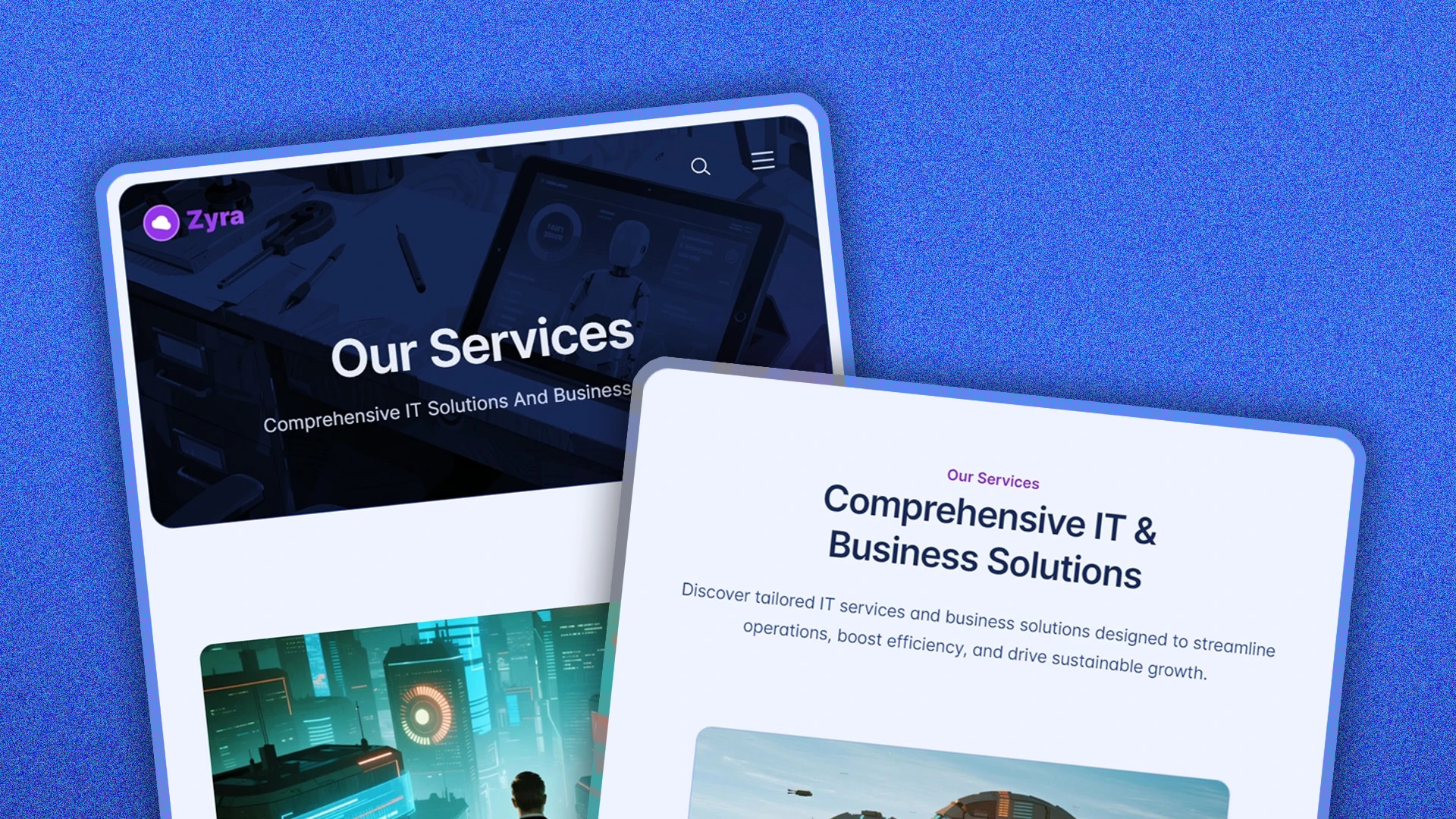 Zyra - Multipurpose IT Solutions & Business Services HTML Website Template