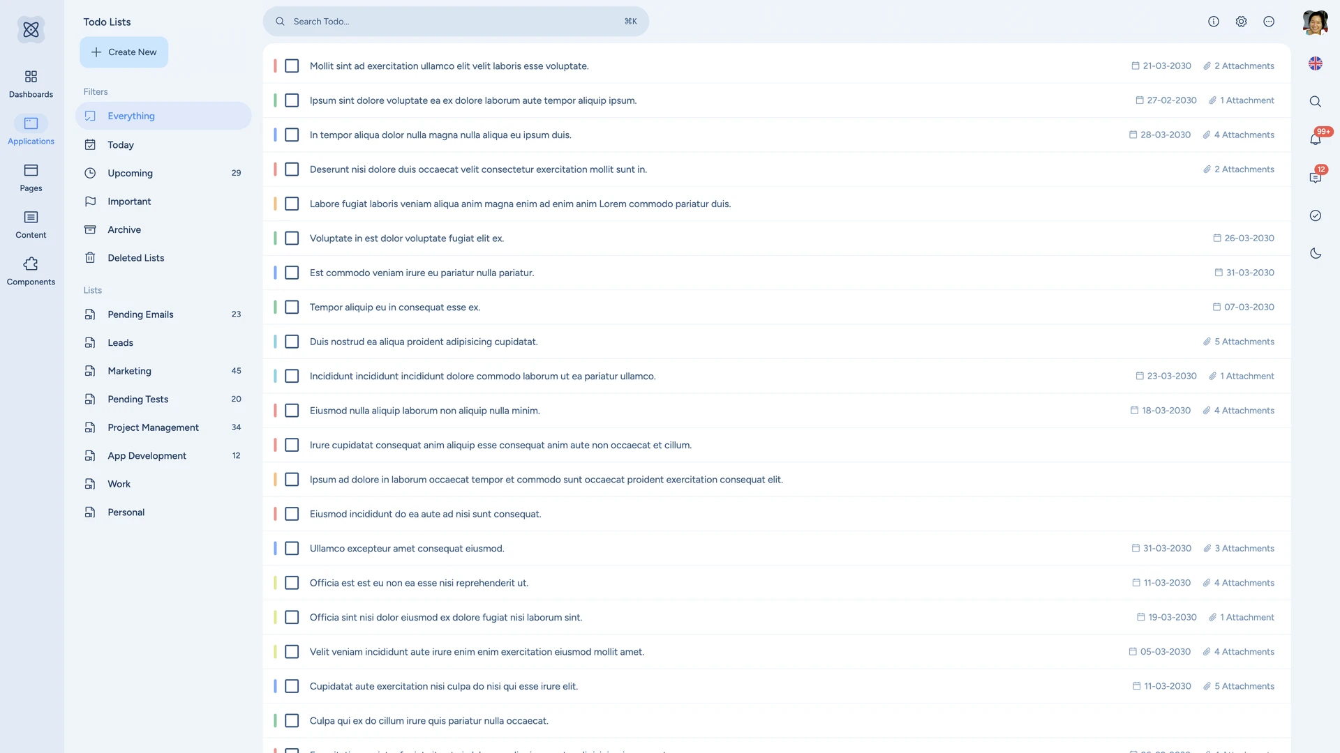 Materia - Material 3 Design Admin Template and Dashboard