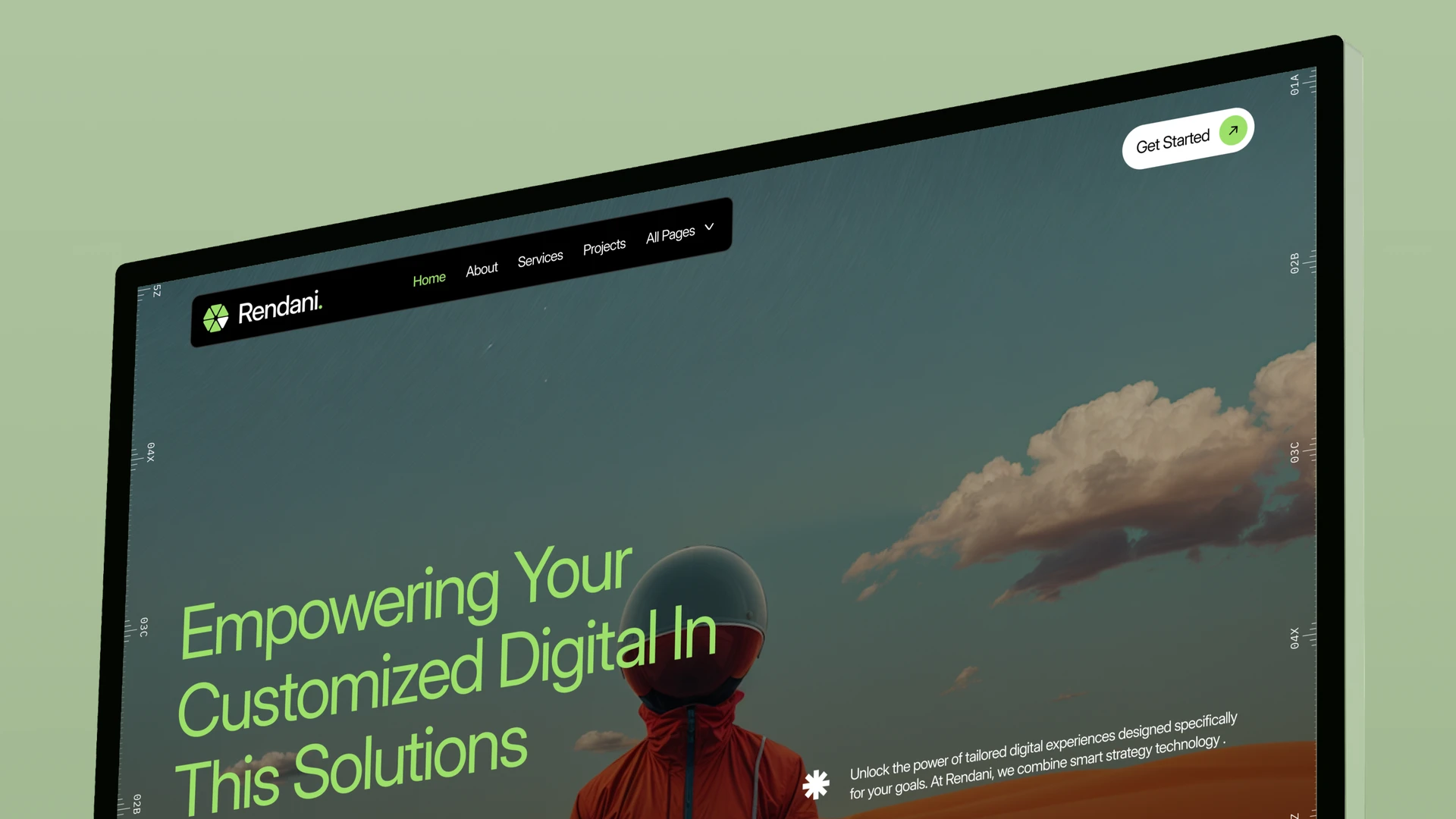 Rendani - Astro & Tailwind CSS Creative Portfolio & Marketing Agency Template