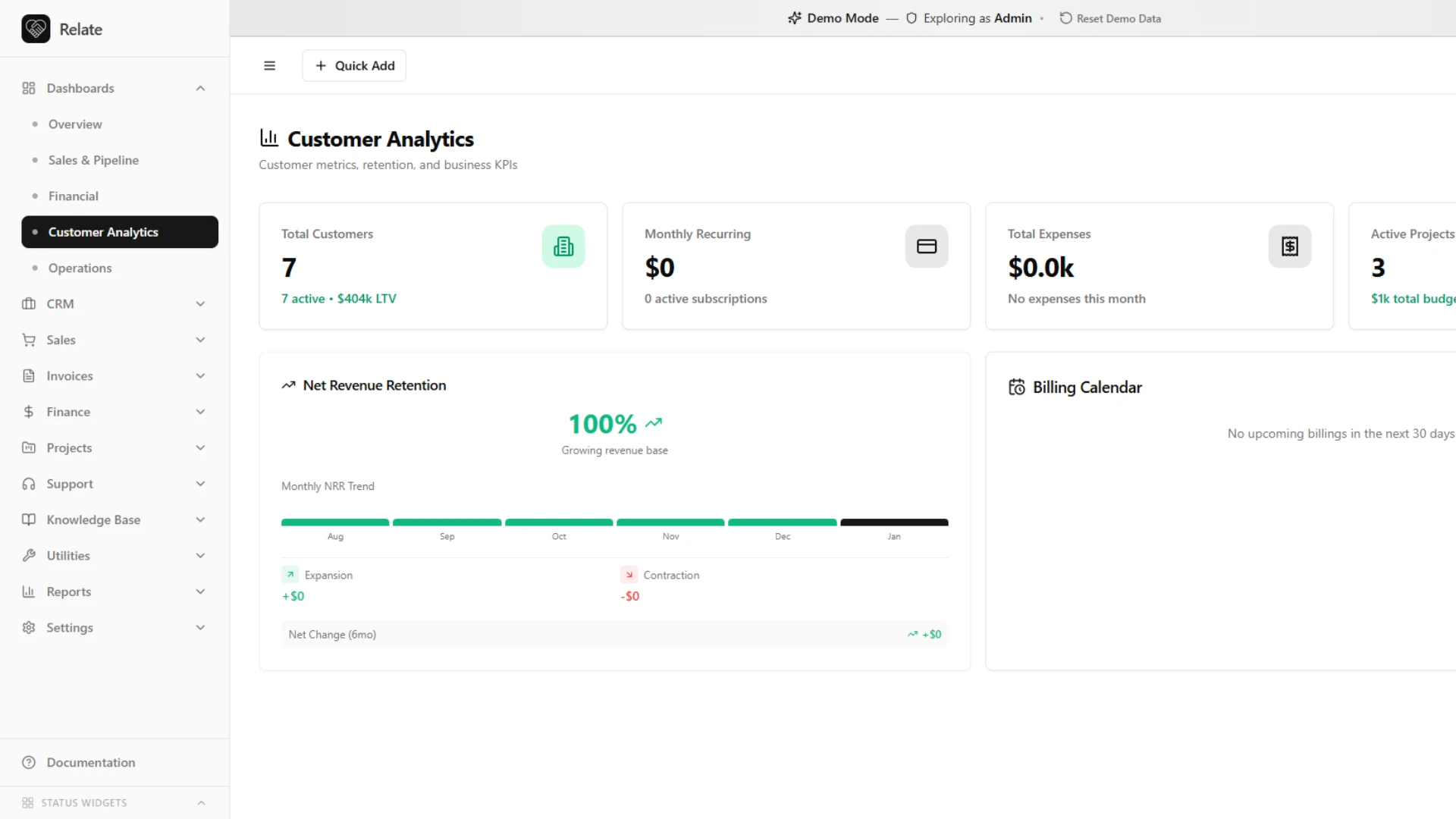 Relate - AI-Powered Complete CRM SaaS Platform