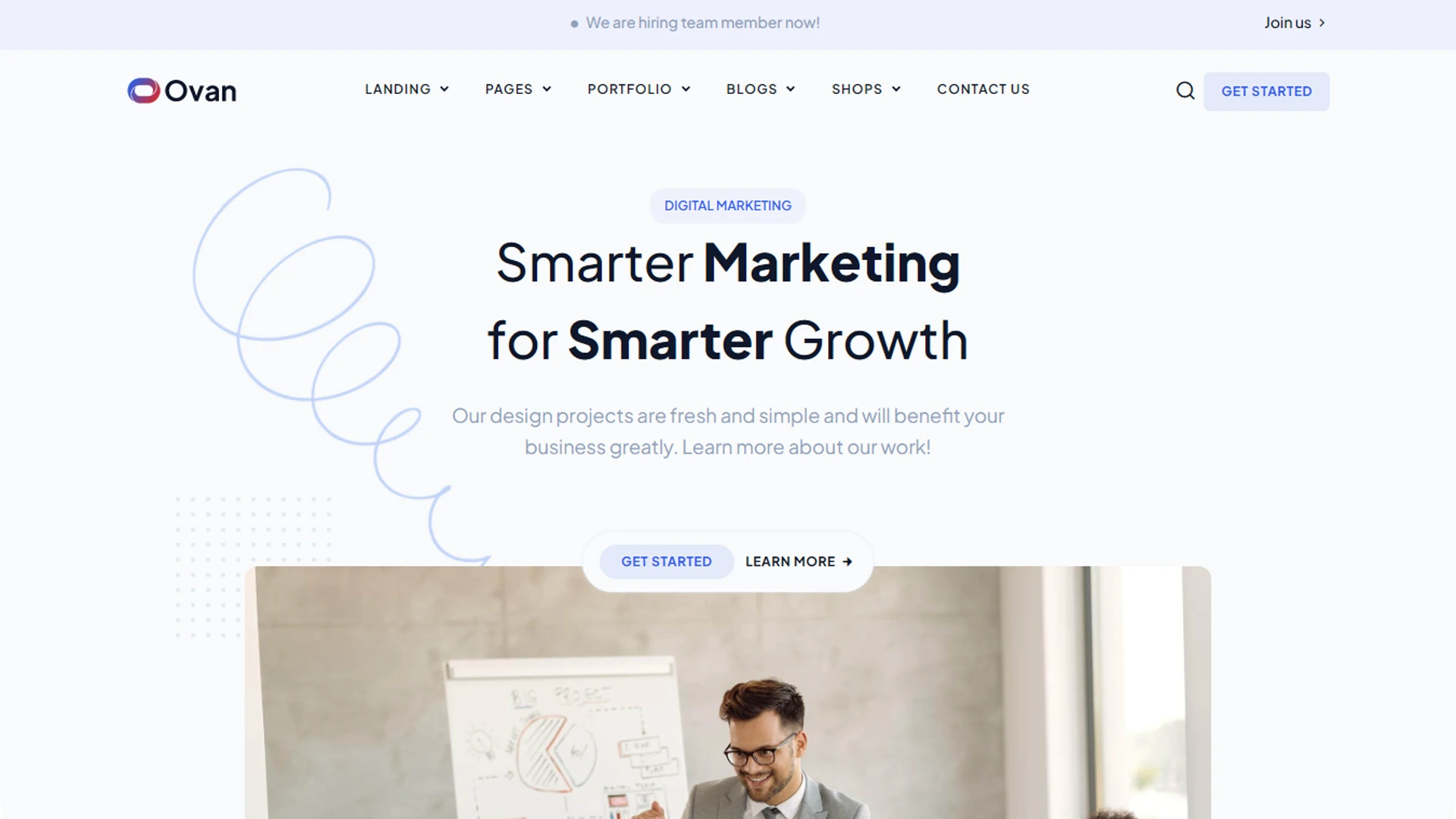 Ovan - React Multipurpose Business & Corporate Template