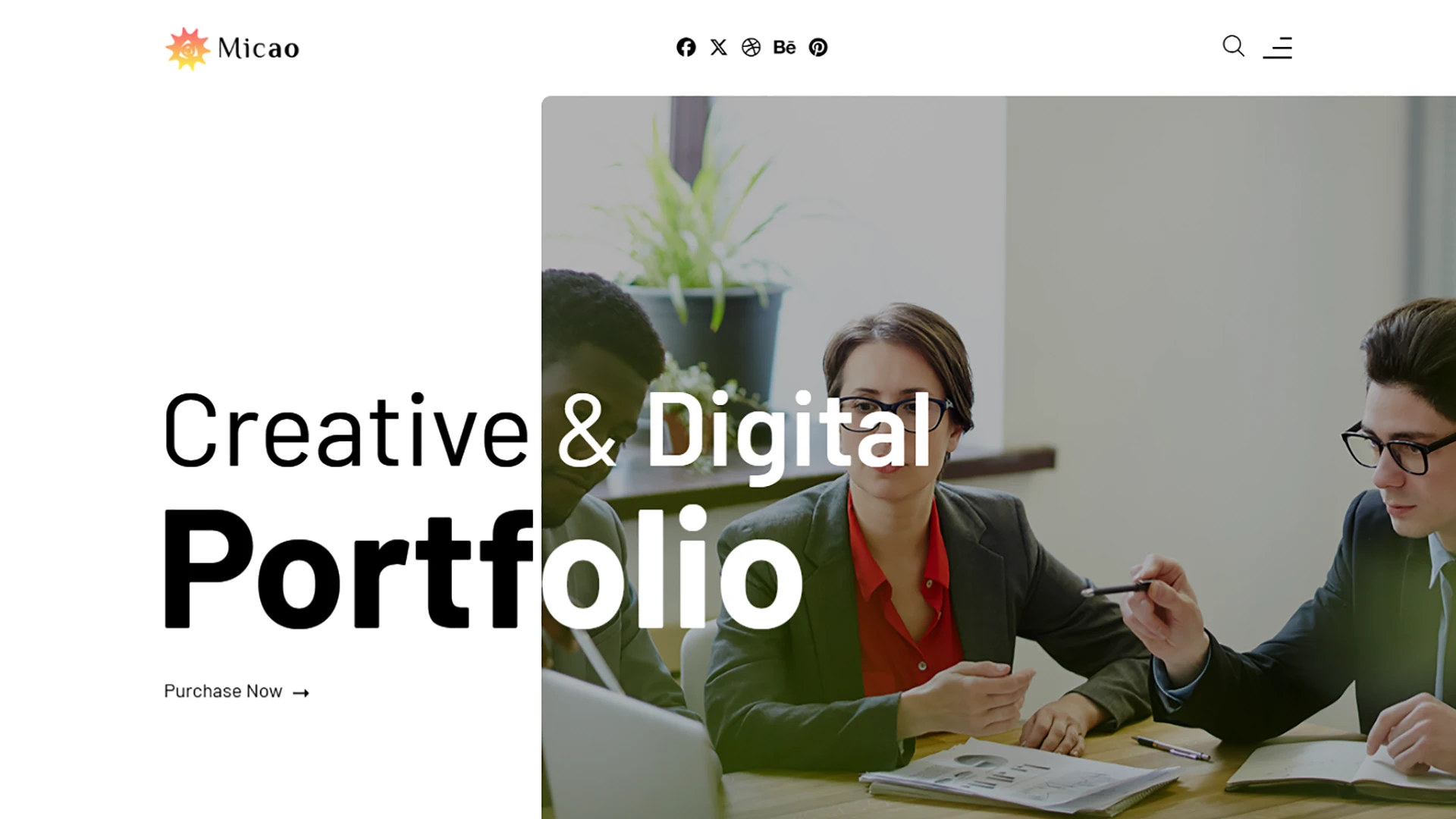 Micao - Creative Business and Multipurpose HTML Template