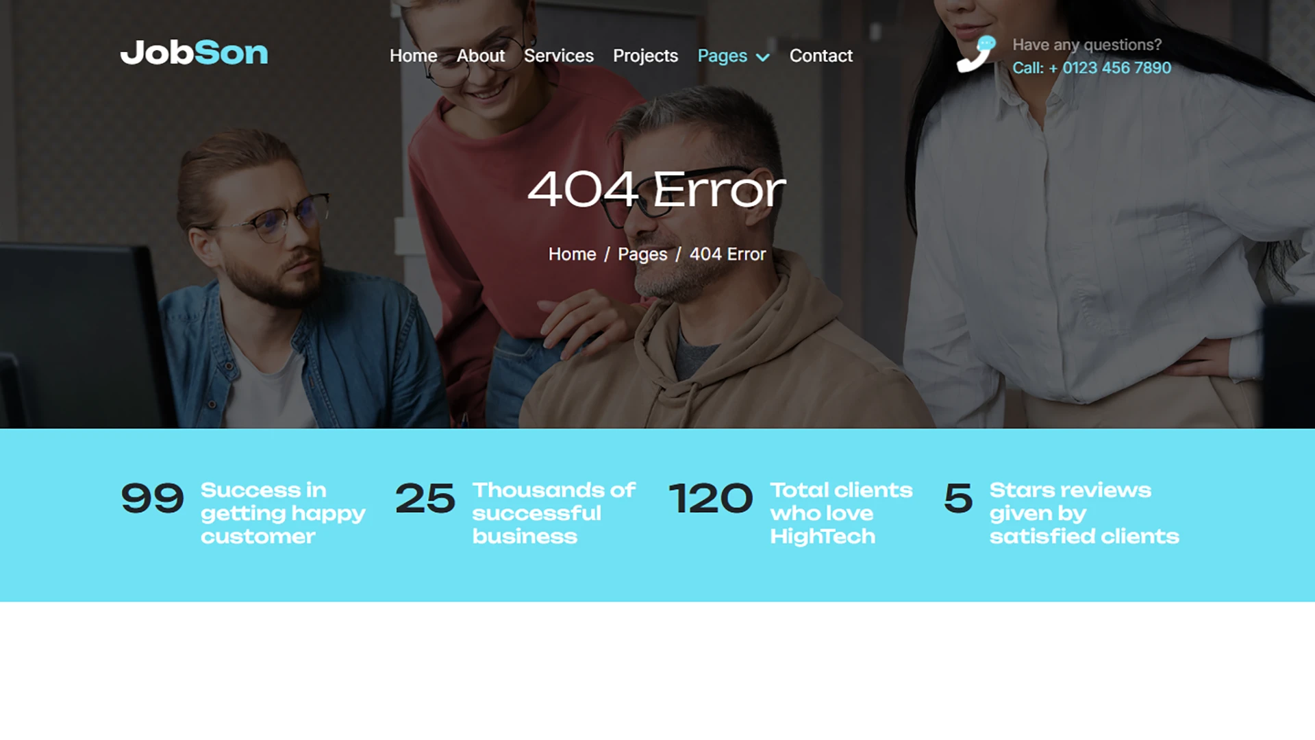 JobSon - Creative Agency Multipurpose HTML Template