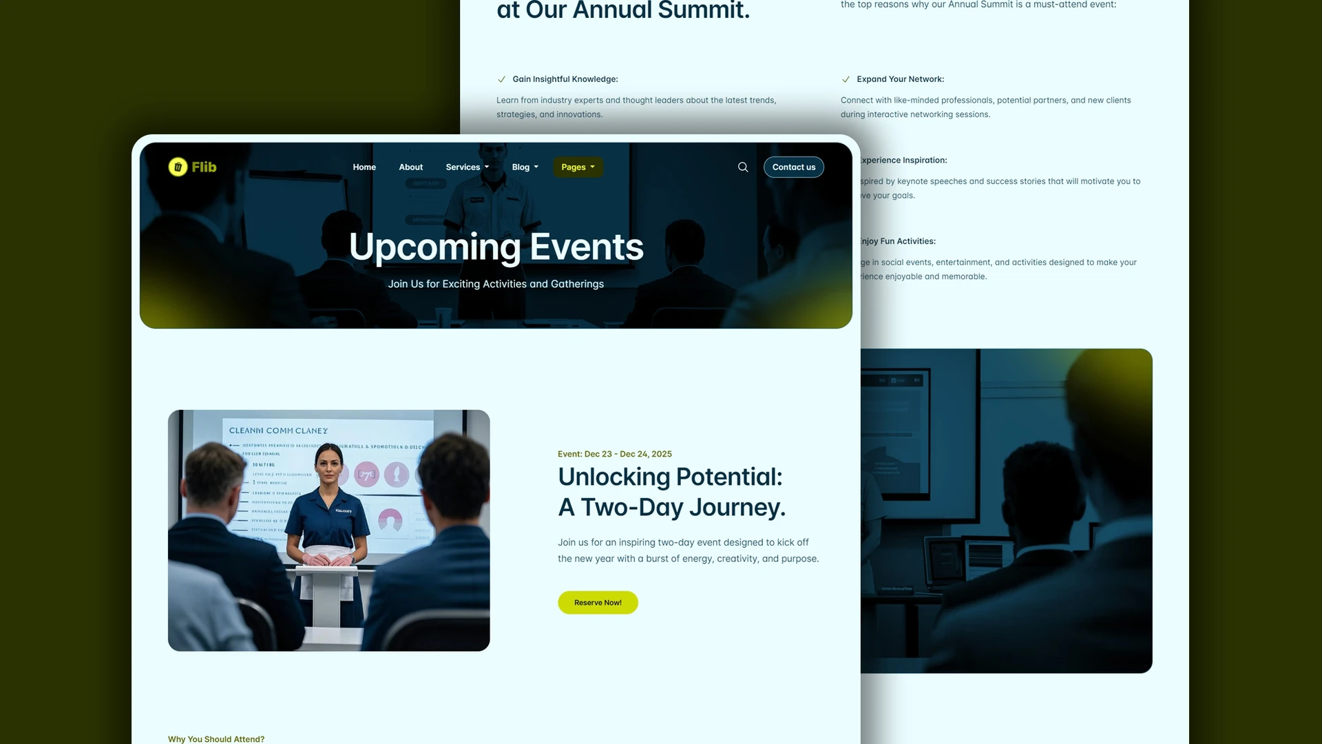 Flib - HTML Website Template For Premium Home Cleaning Services