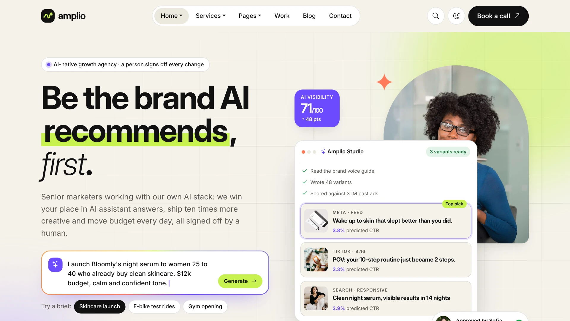 Amplio - Digital Marketing Agency HTML Template