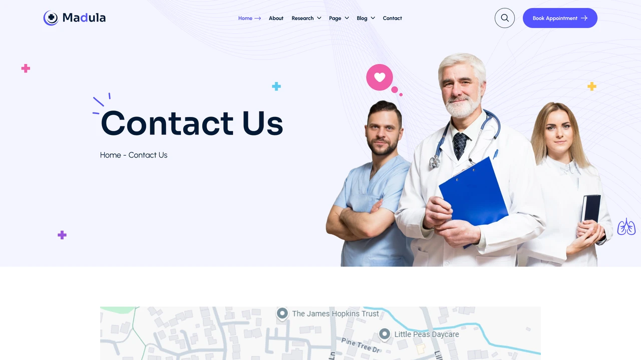Madula - Health & Medical Figma Template
